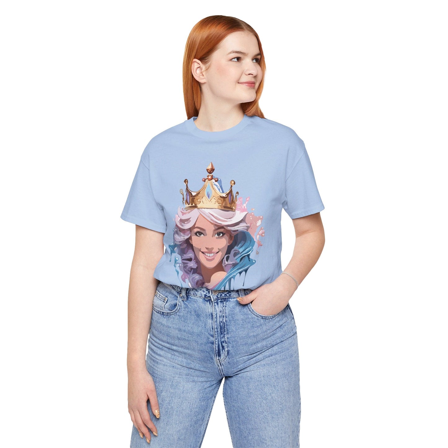 Queen Graphic Tee From Adelpha Vintage Inspired Art Design Unisex Jersey Short Sleeve