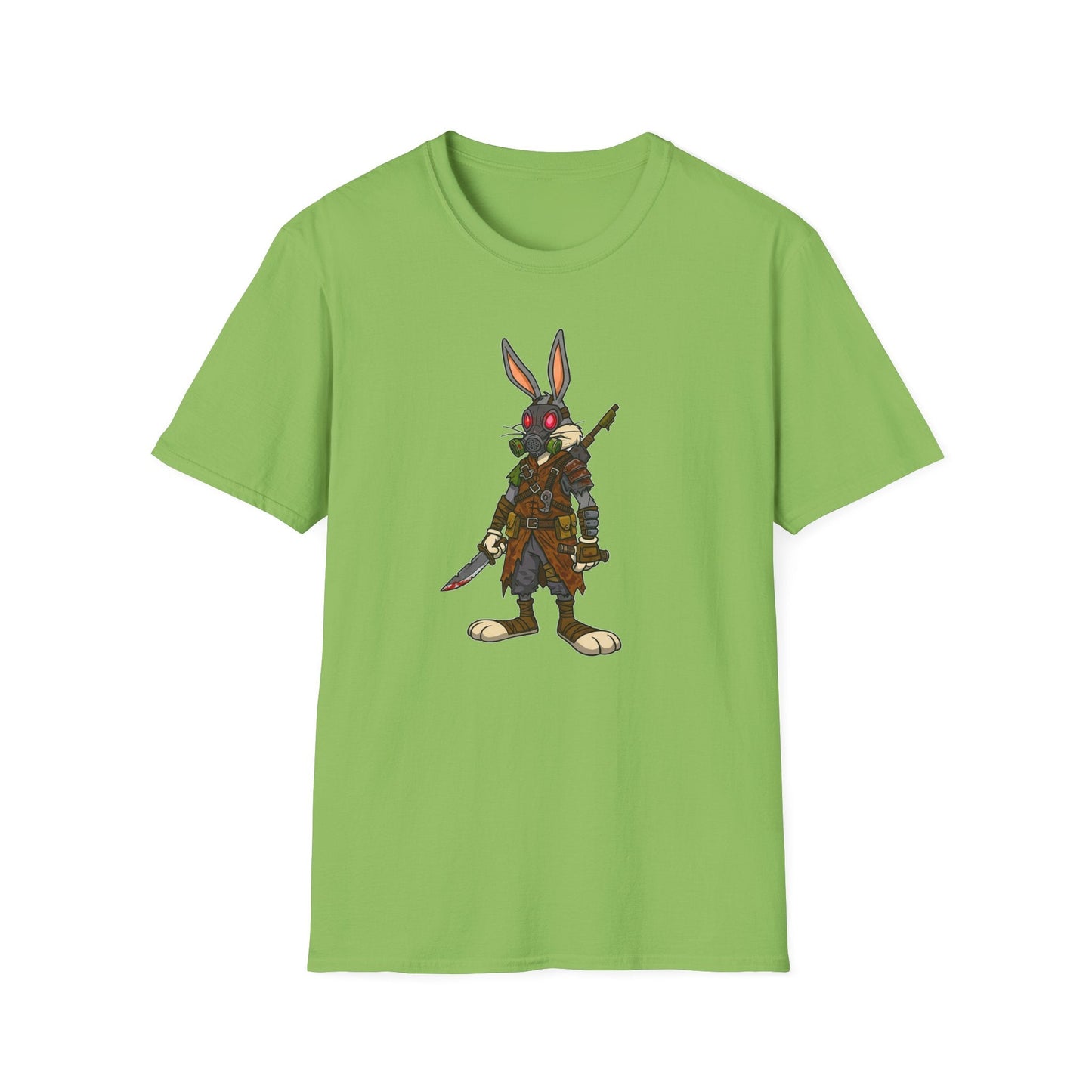 Bugs Bunny T Shirt Unisex Cartoon Tee 100 Percent Cotton Softstyle 64000 With Classic Animation Art