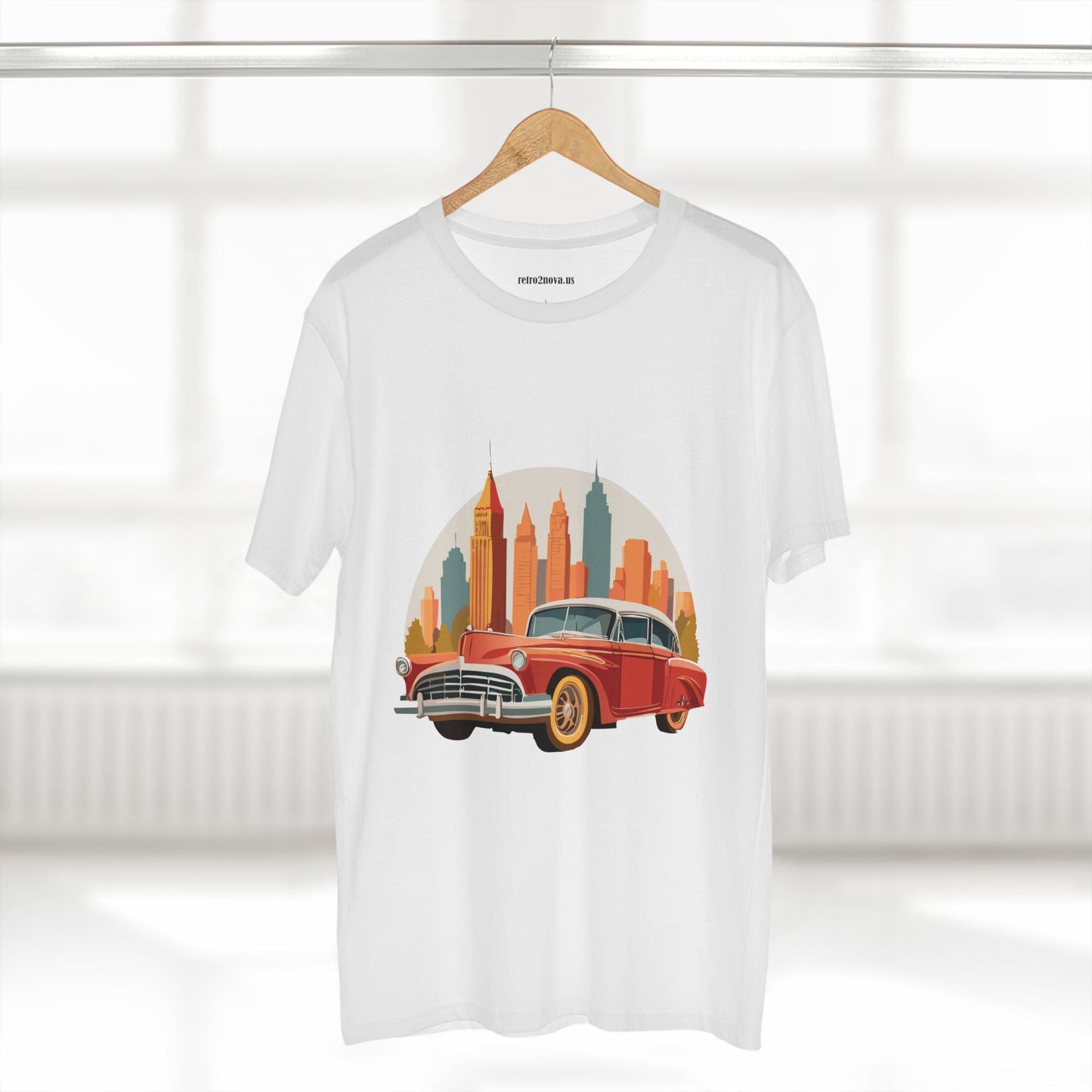 Retro Car Shirts Vintage Car Shirt RC2 Unisex Premium Cotton Tee With Original Art
