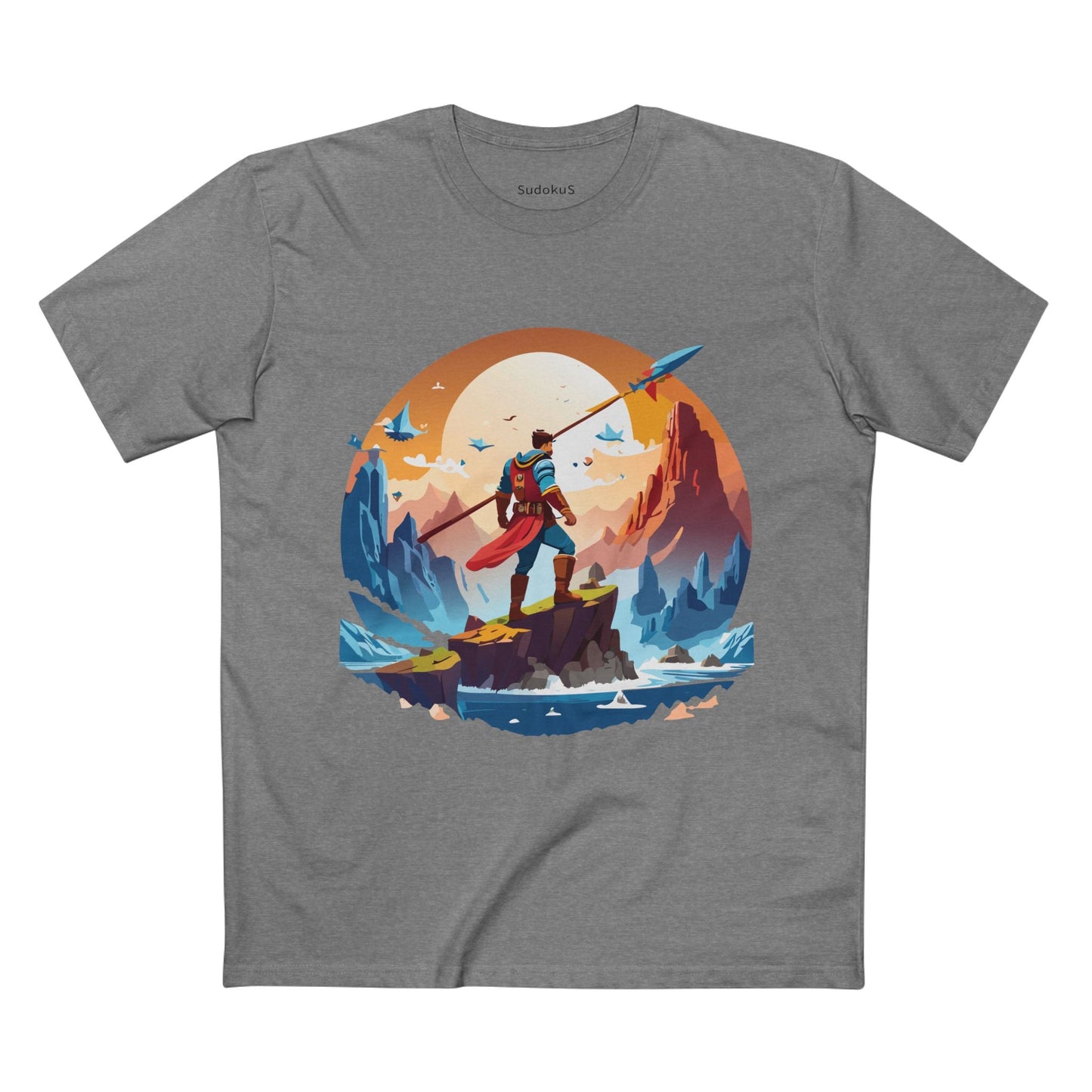 Adventures Graphic Unisex 100 Cotton Staple Tee 12
