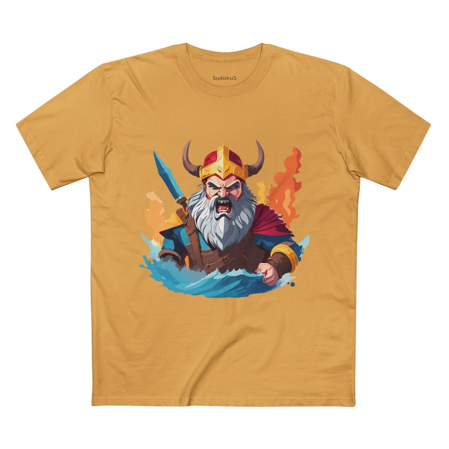 Viking Graphic Unisex 100 Cotton Staple Tee 23