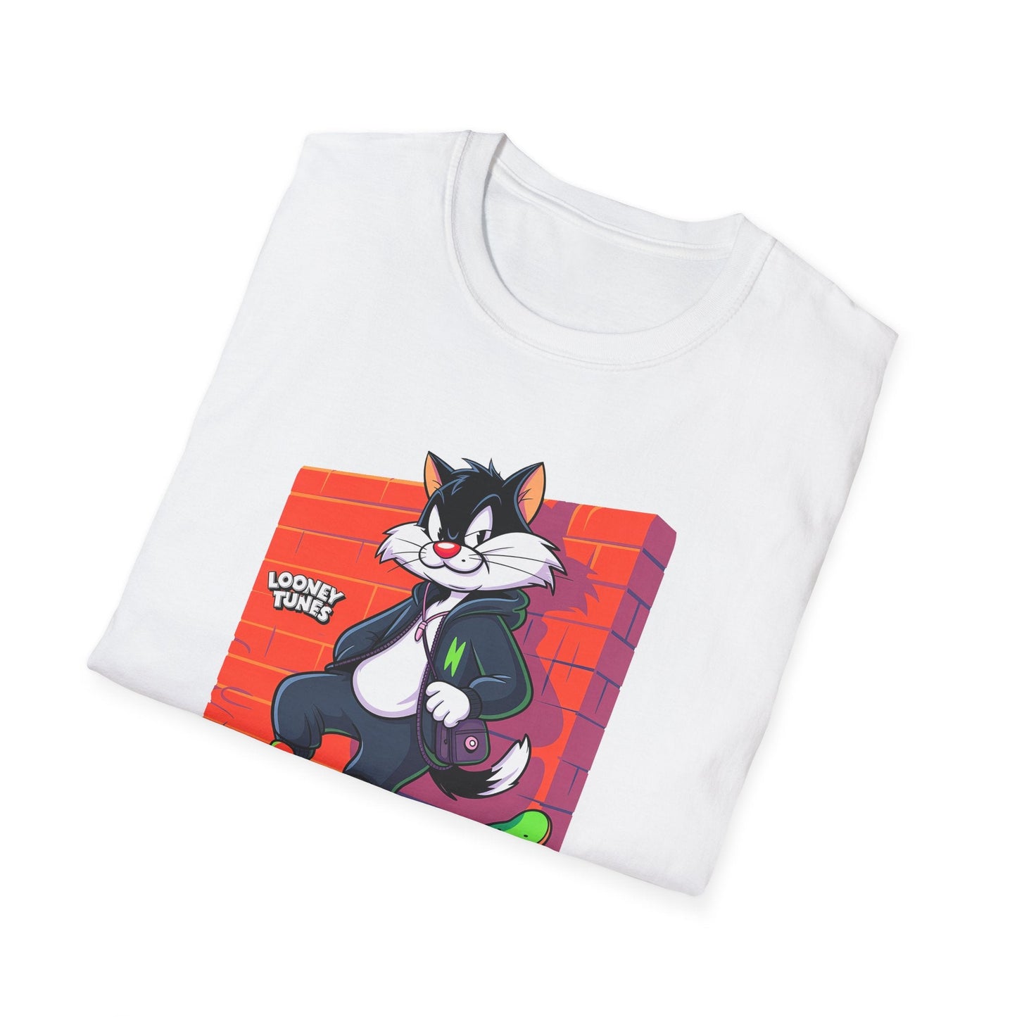Cartoon T Shirt With Animation Design Unisex Softstyle Graphic Tee Funny Animals