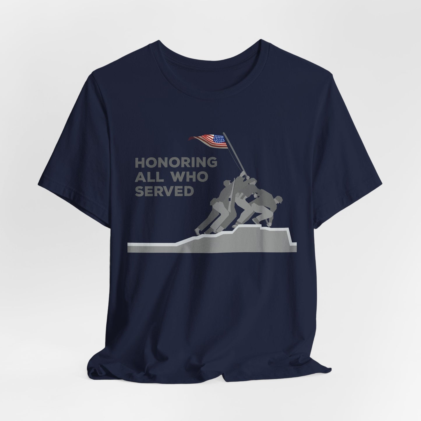 Army Veteran Patriotic Graphic Design Unisex Cotton T-Shirt v52