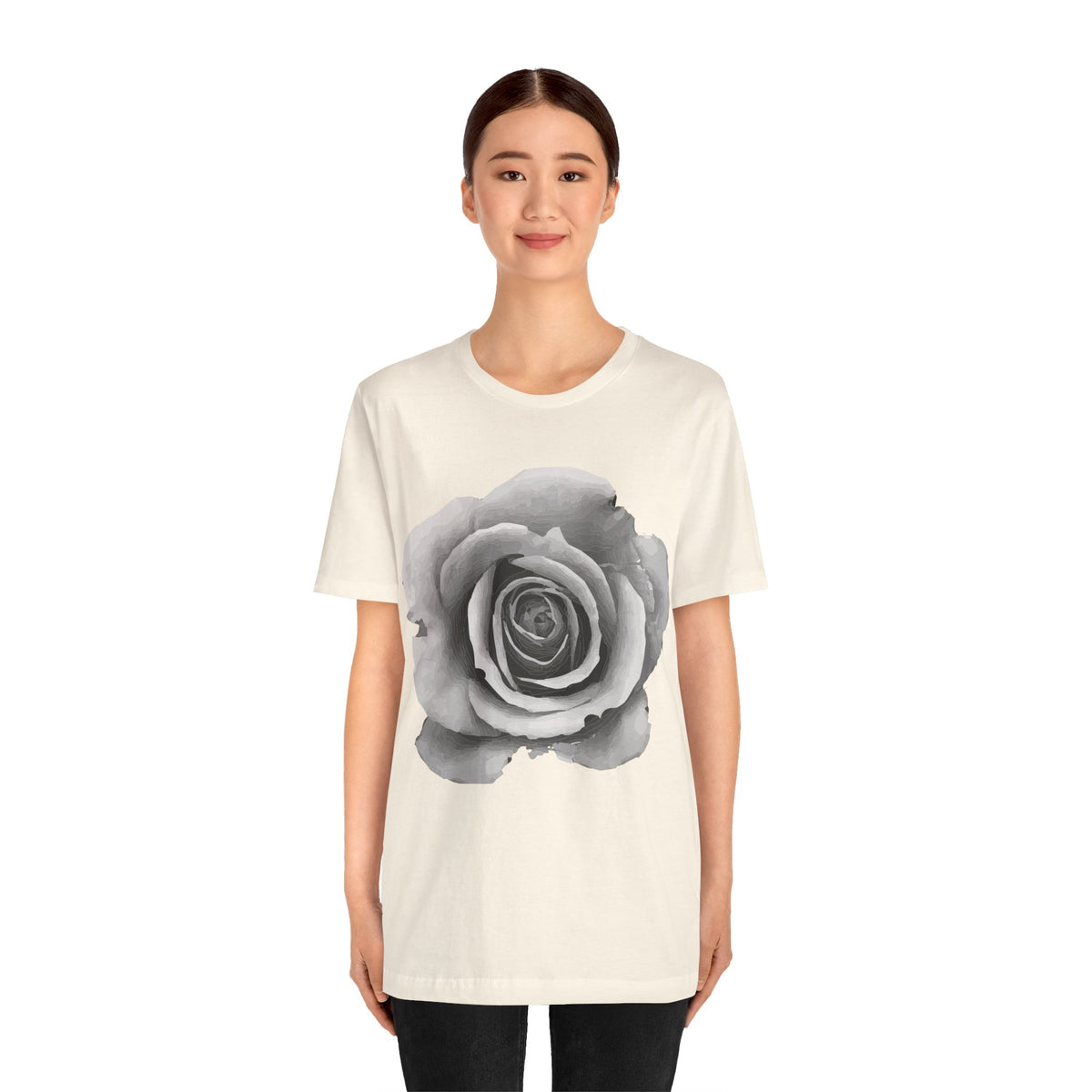Floral Graphic Tee Shirt - Bella+Canvas Unisex 100 Cotton 56
