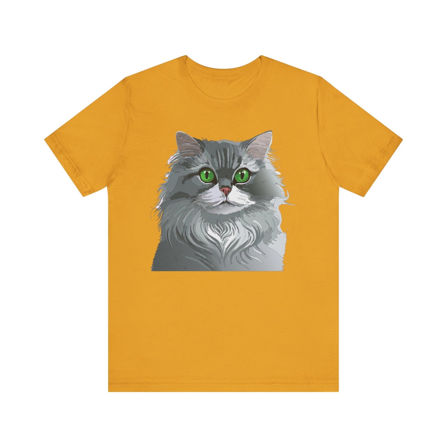 Unisex Animal Shirt With Art Design Animals Tee Short Sleeve Jersey Style Wild Animals Shirt