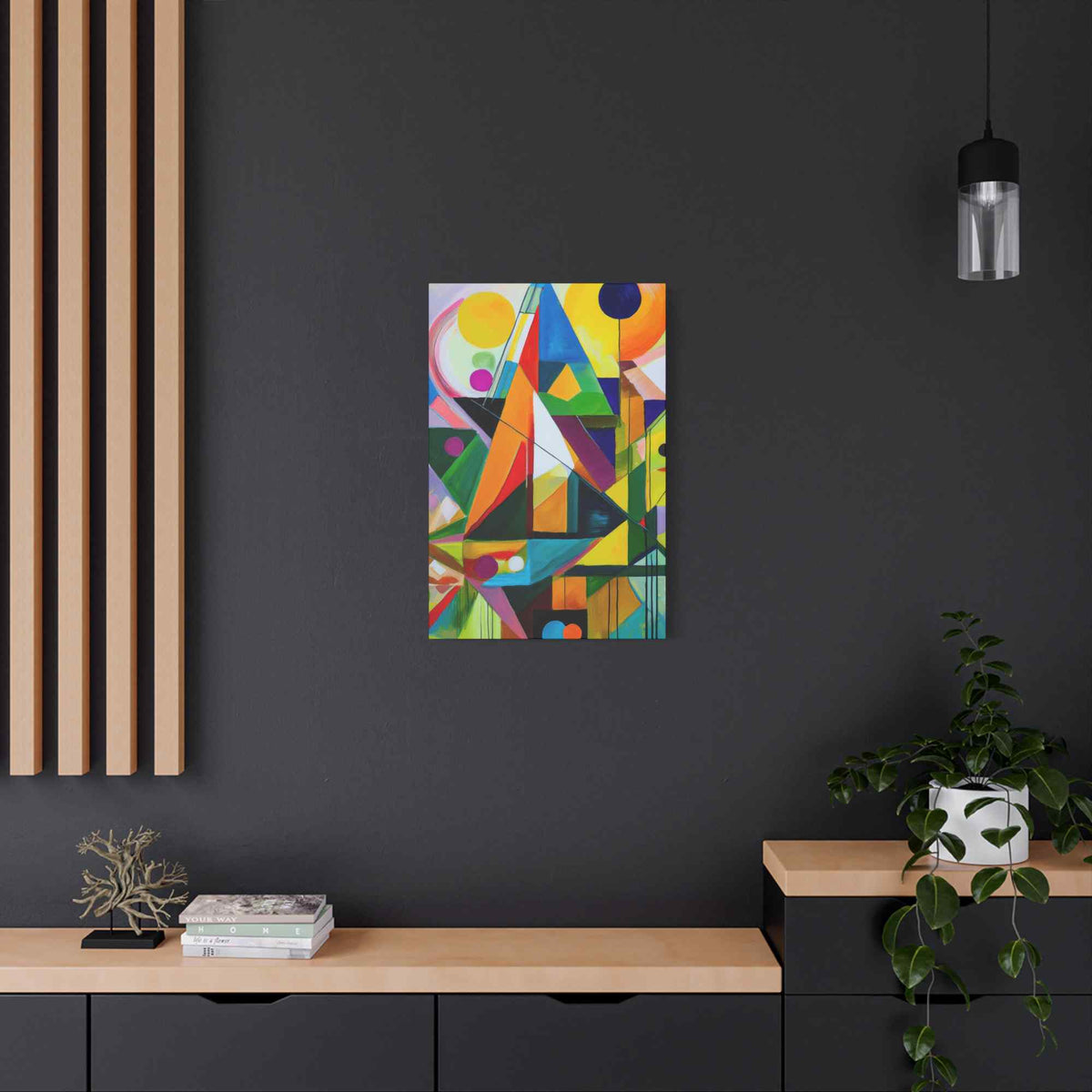 Abstract Painting Print Canvas 20x24,20x30,24x30, 24x32,24x36,30x40, 32x48,36x48,40x60 Pine-Wood Inner Frame ABS-13