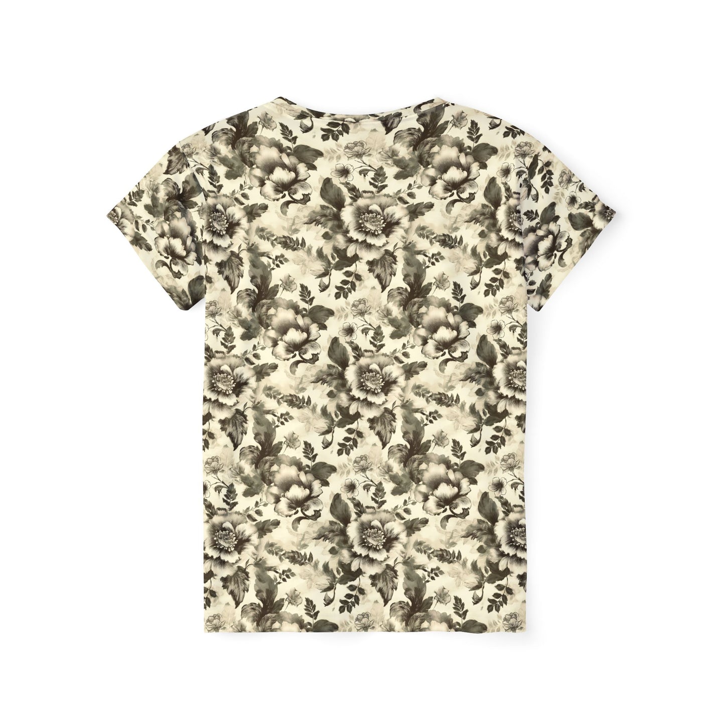 Women Poly Shirt with Floral Print F256