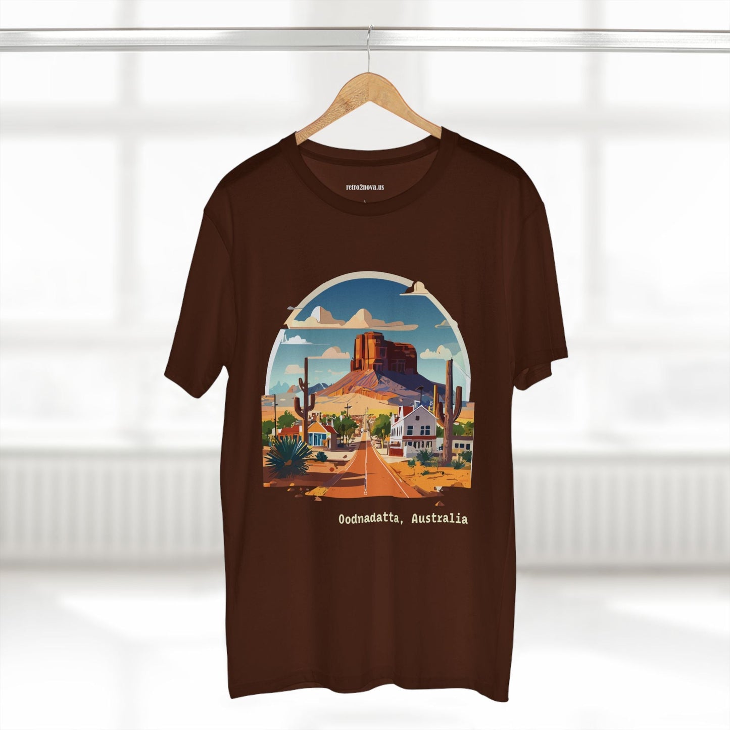 Australia Travel Shirt Unisex Premium Cotton Art Tee With Original Design By Retro2Nova TT21