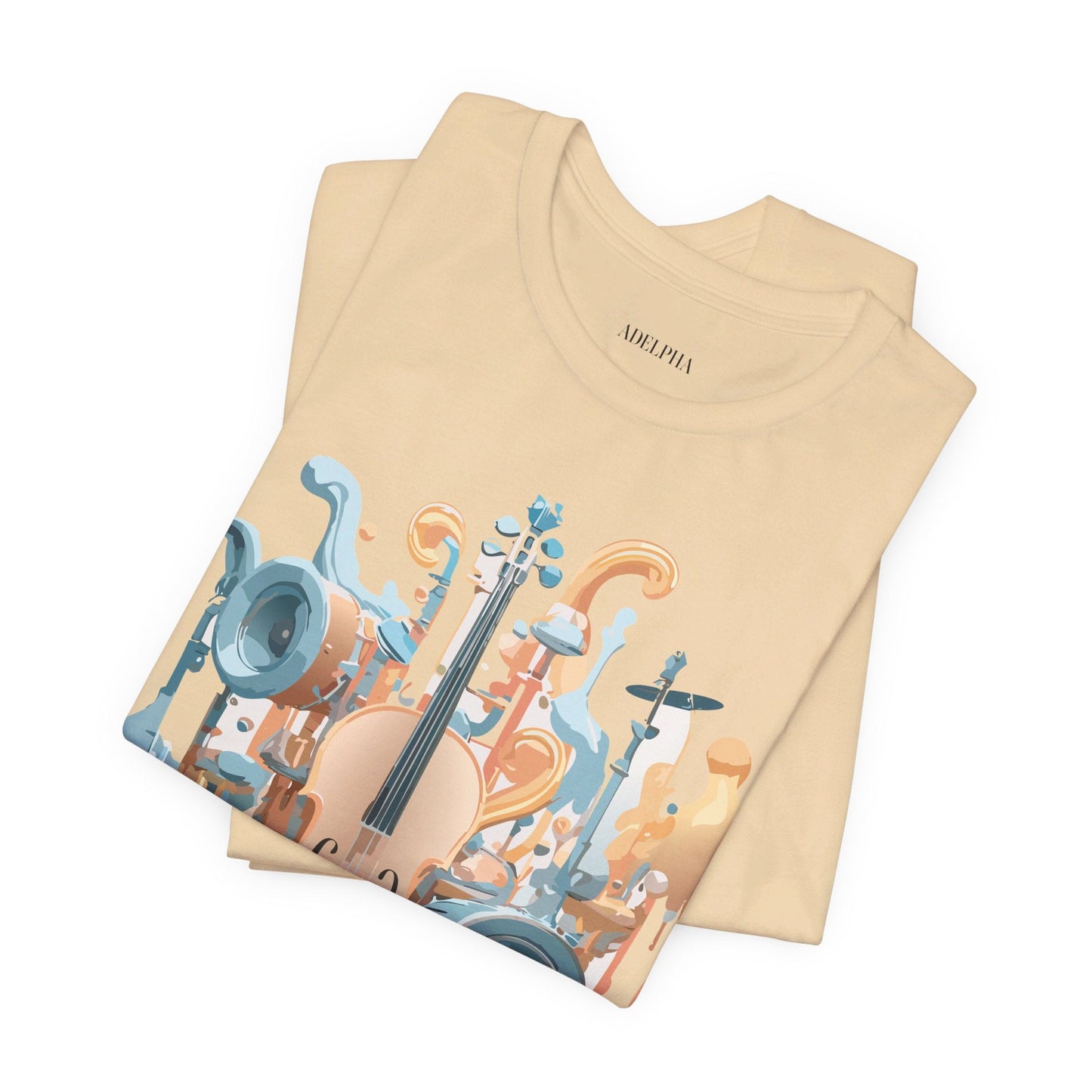 Adelpha Graphic Unisex Art Design Tee Vintage Inspired Short Sleeve T Shirt Premium Comfort