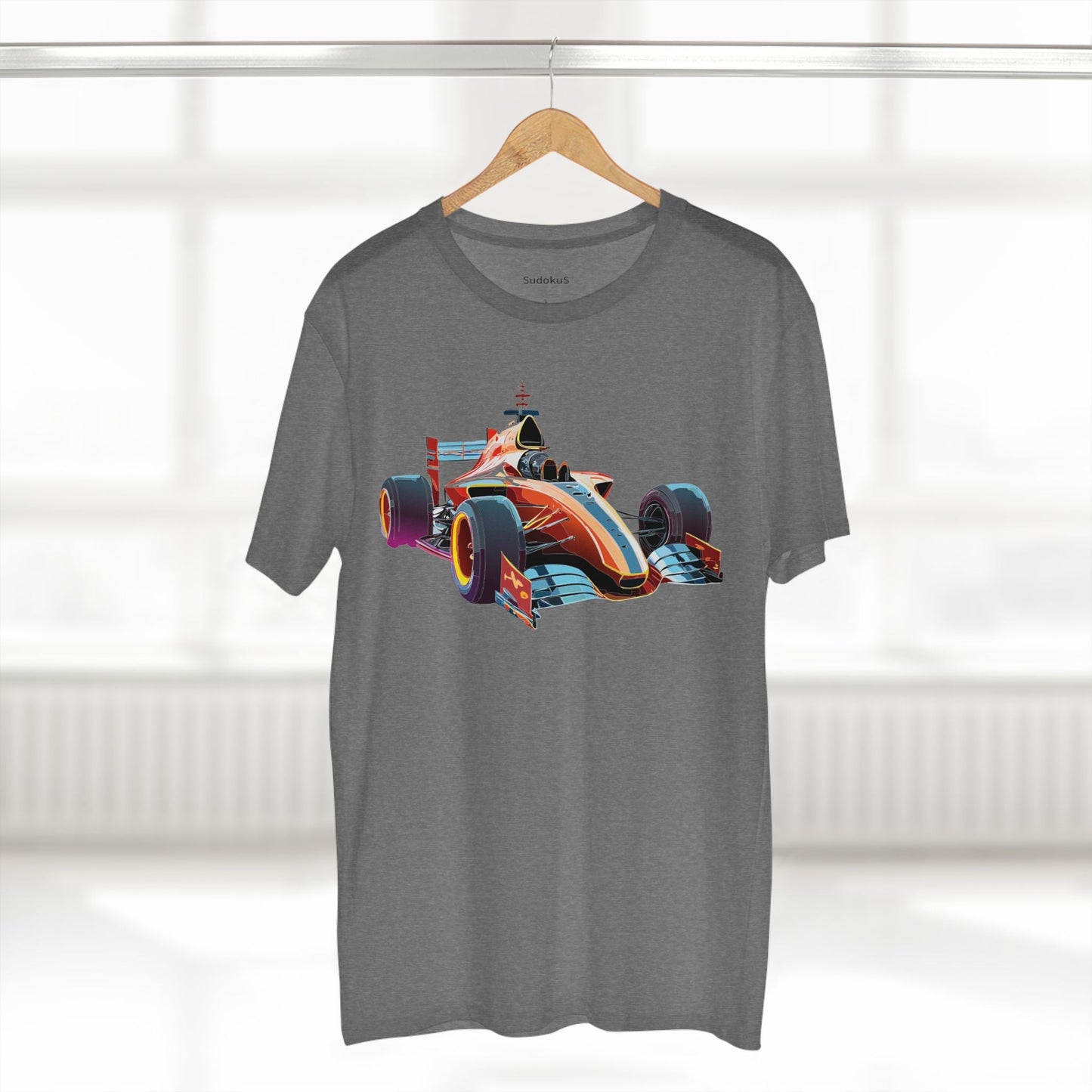 Car Graphic Unisex 100 Cotton Staple Tee 10