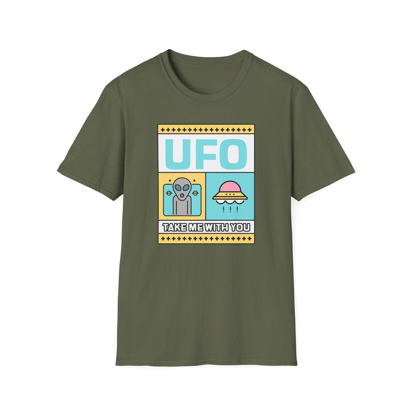UFO Take Me With You Graphic TShirt