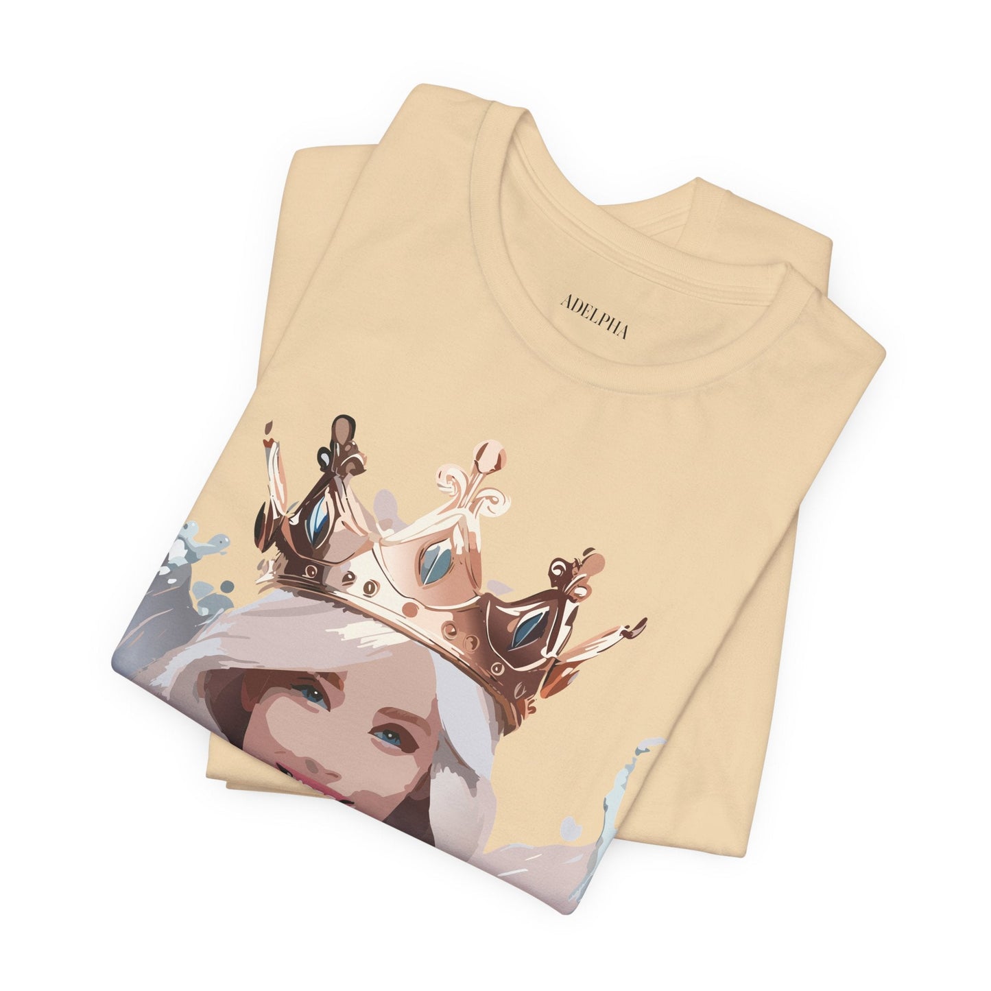 Queen Graphic Tee Unisex Jersey Short Sleeve Vintage Inspired Adelpha Art Design