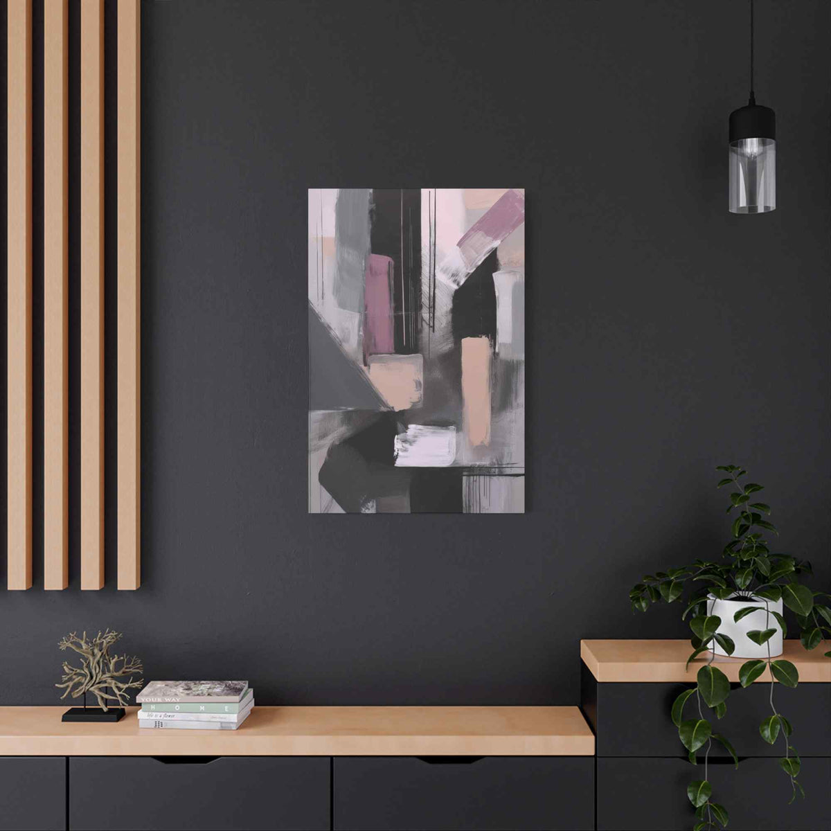 Abstract Geometric Painting Print Canvas 20x24,20x30,24x30 24x32,24x36,30x40 32x48,36x48,40x60 Pine-Wood Inner Frame ABS-47