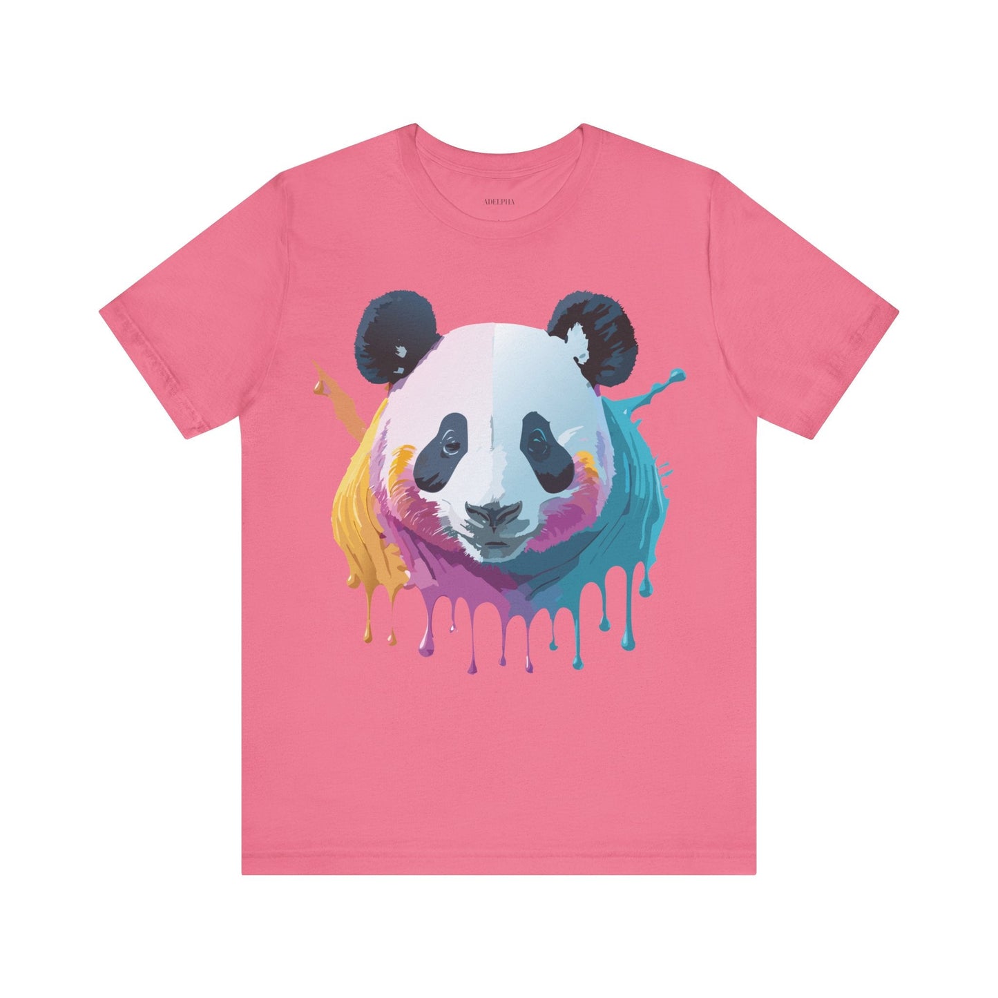Panda Shirt Unisex Graphic Tee Vintage Inspired Artwork By Adelpha Jersey Short Sleeve