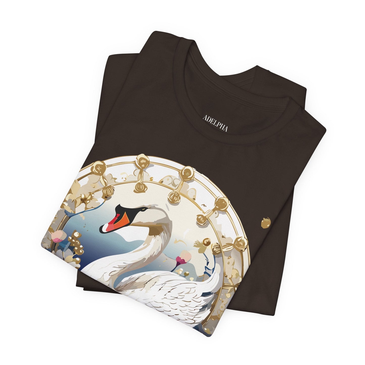 Medallion Graphic Unisex 100 Cotton Vintage Animal Medal Artwork Tee 44