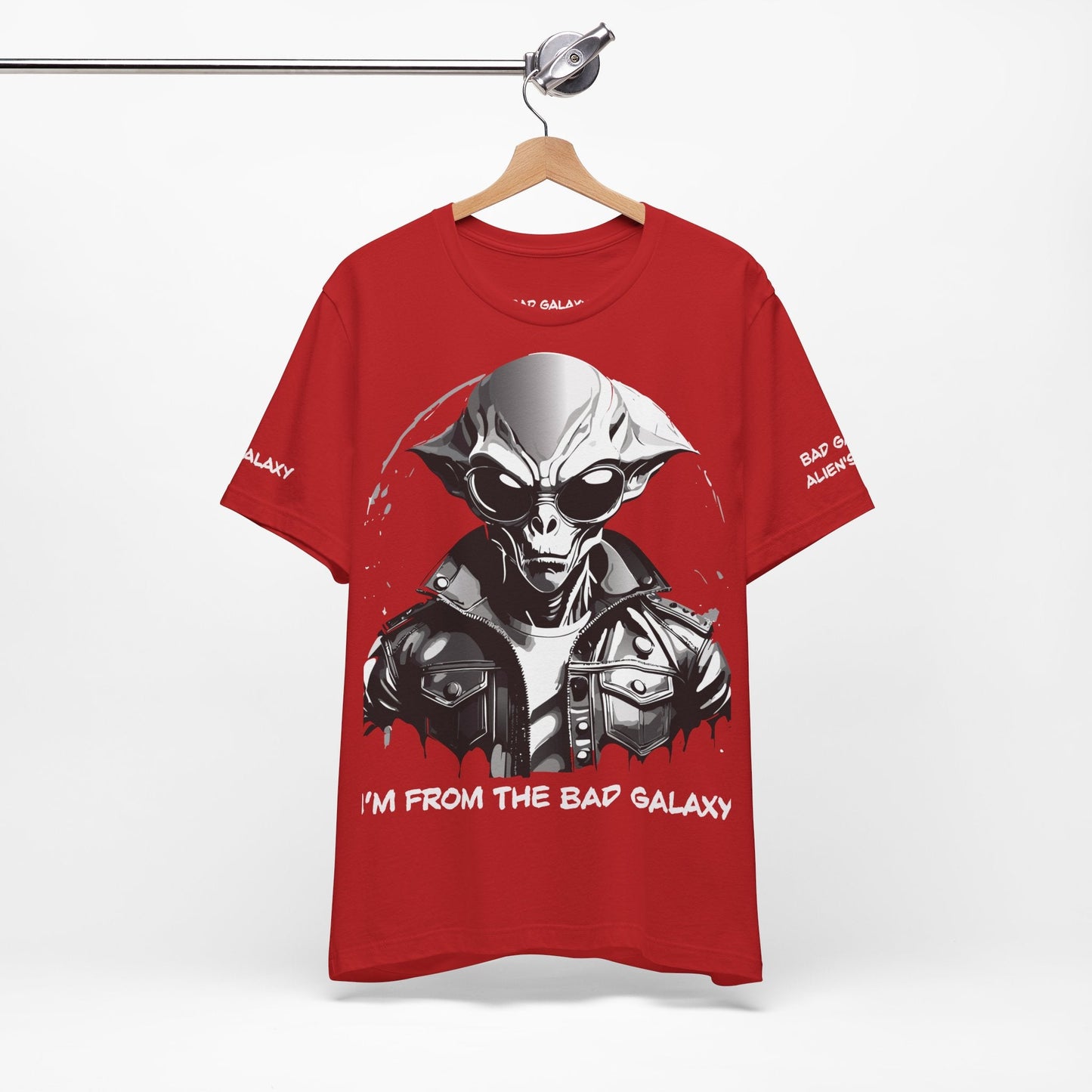 Alien Tee Shirt From Bad Galaxy Made To Order 100 Percent Cotton Lightweight Free Shipping