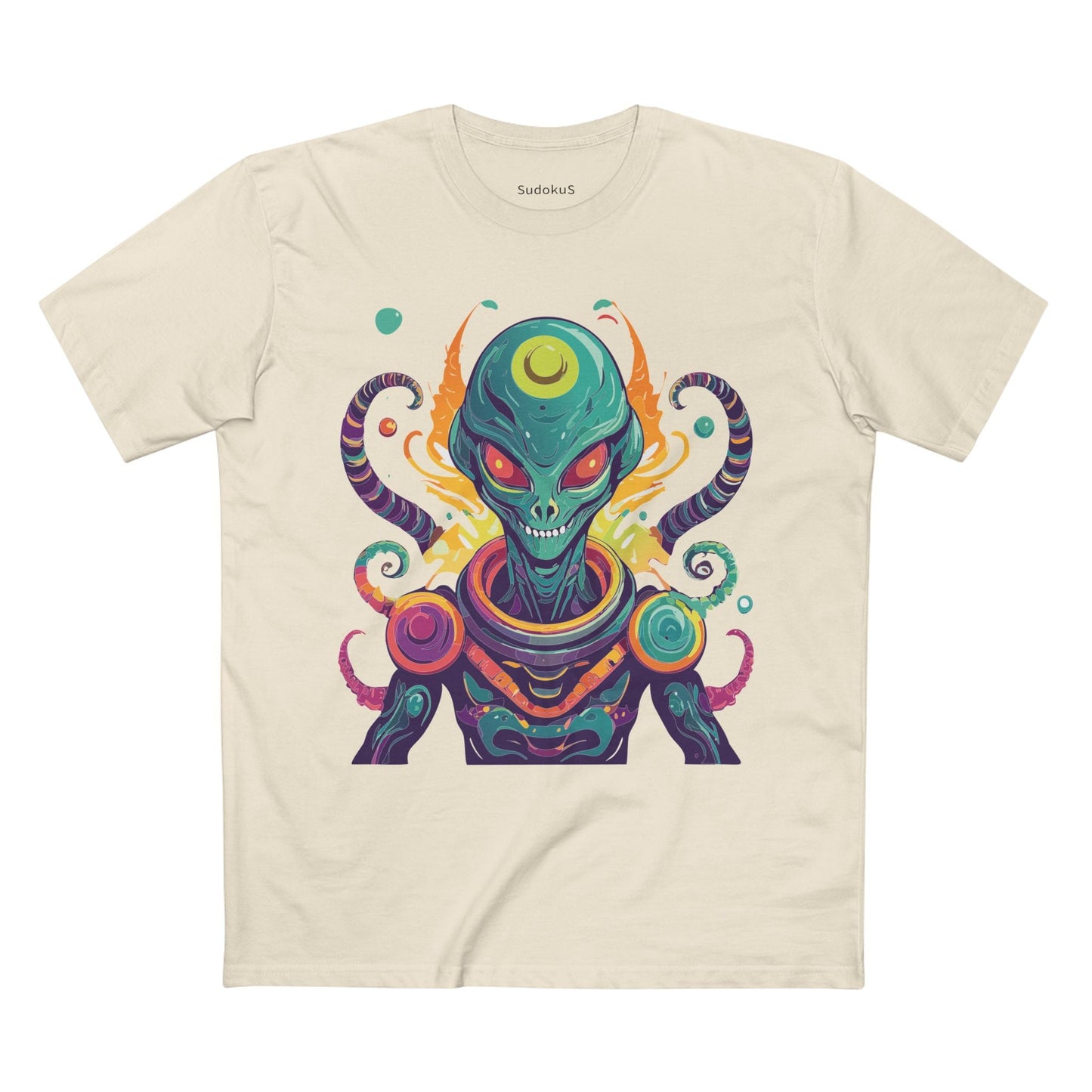 Aliens Graphic Unisex 100 Cotton Staple Tee 26