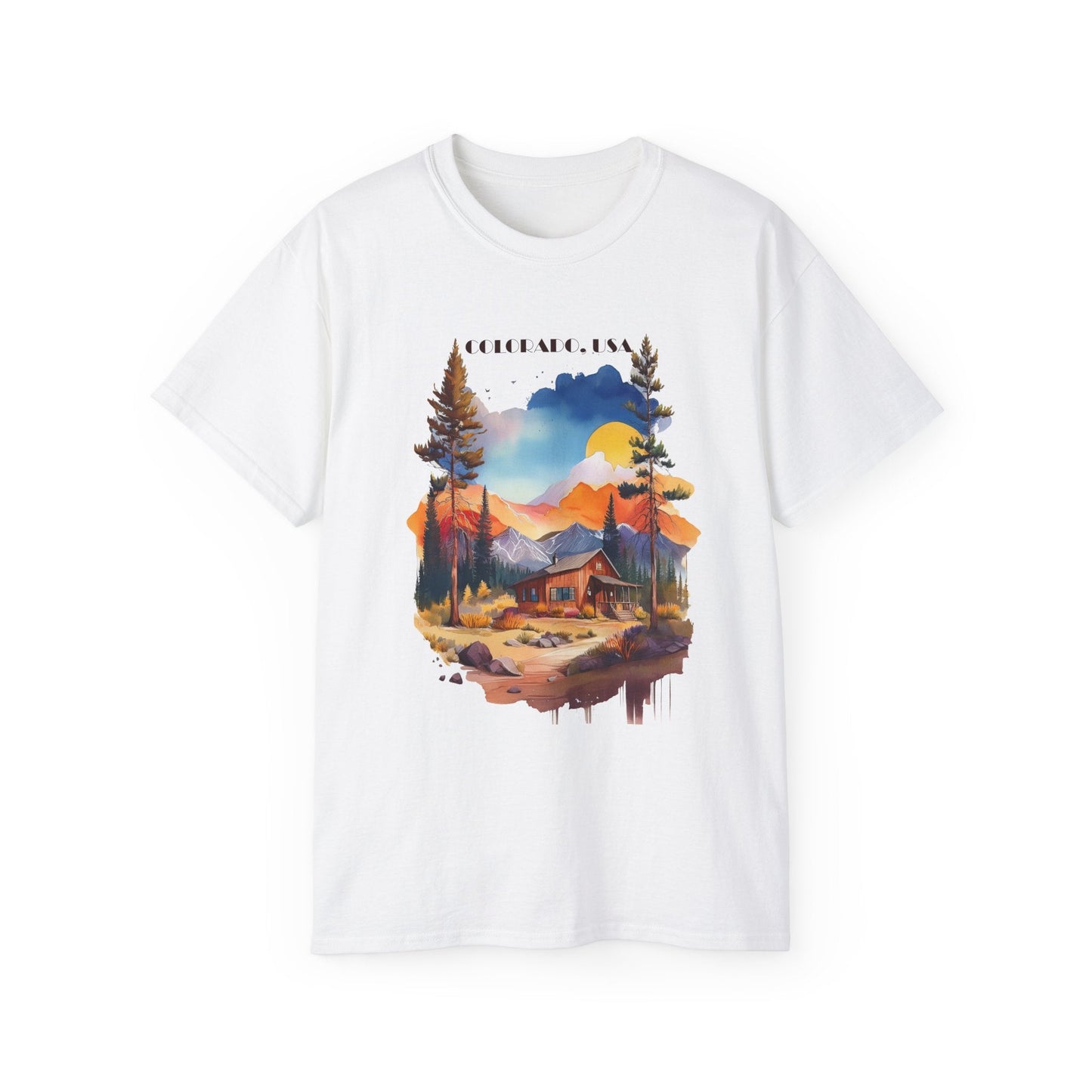 Colorado Graphic Unisex Cotton T‑Shirt 2