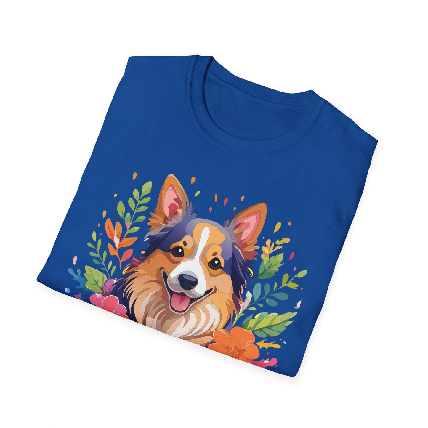 Dog Shirt Unisex Animal Tee Softstyle Gildan 64000 Cotton Tee