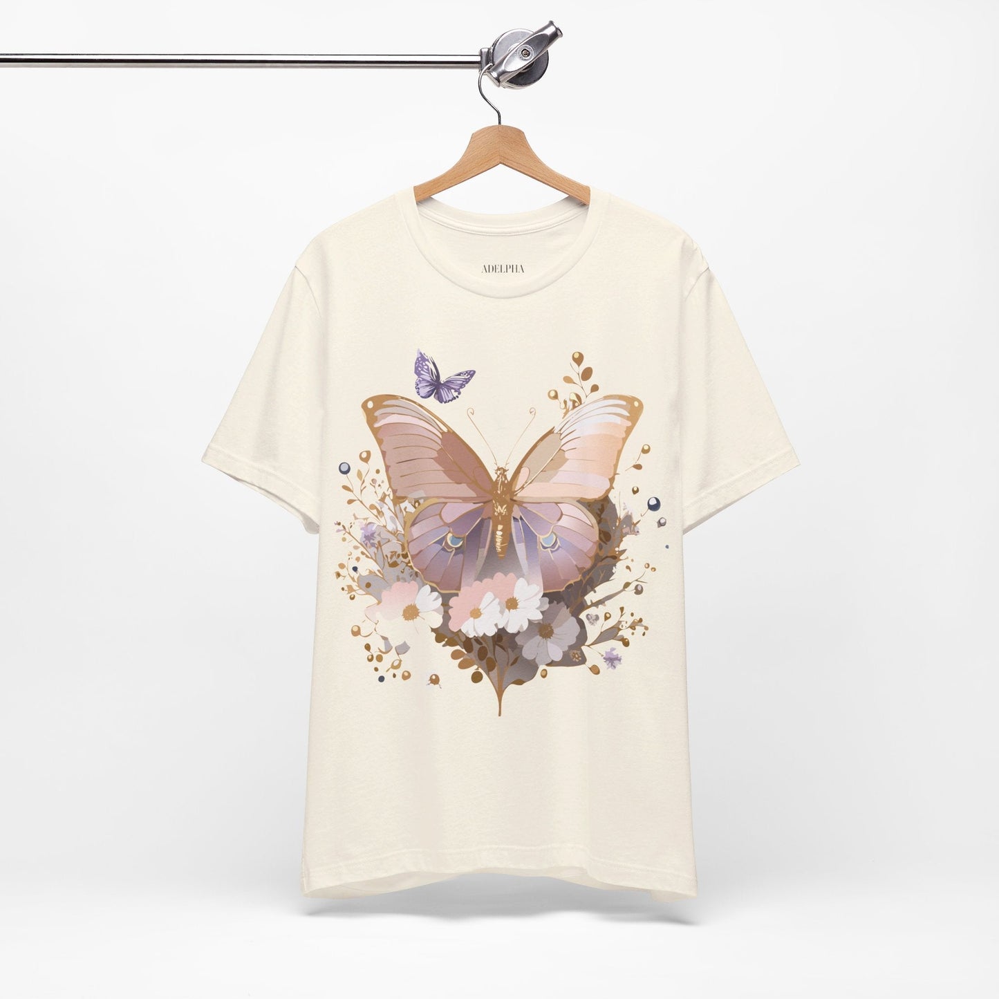 Adelpha Graphic Tee Unisex Jersey Short Sleeve Vintage Inspired Art Design Tee