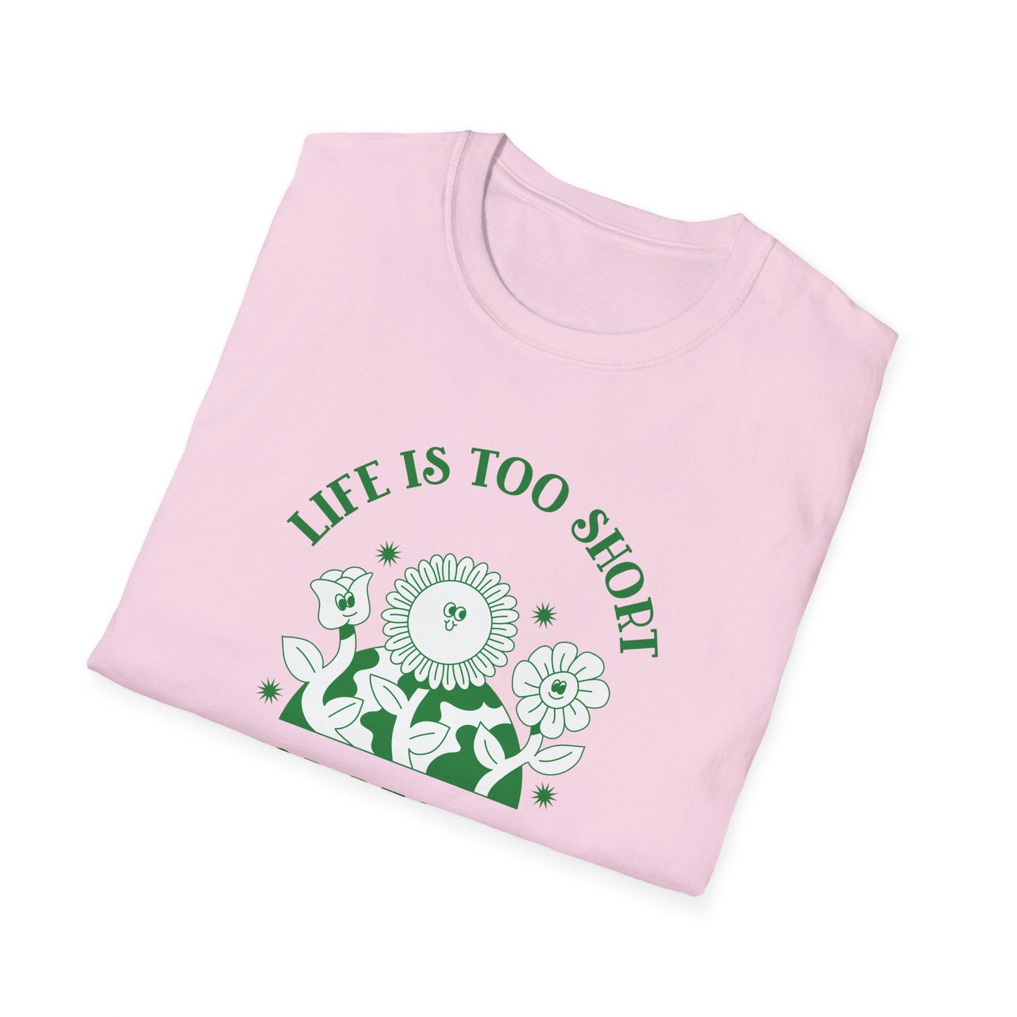 Positive Slogan T Shirts With Positive Words Tee Shirt Good Quotes Unisex Gildan Softstyle 64000 100 Percent Cotton