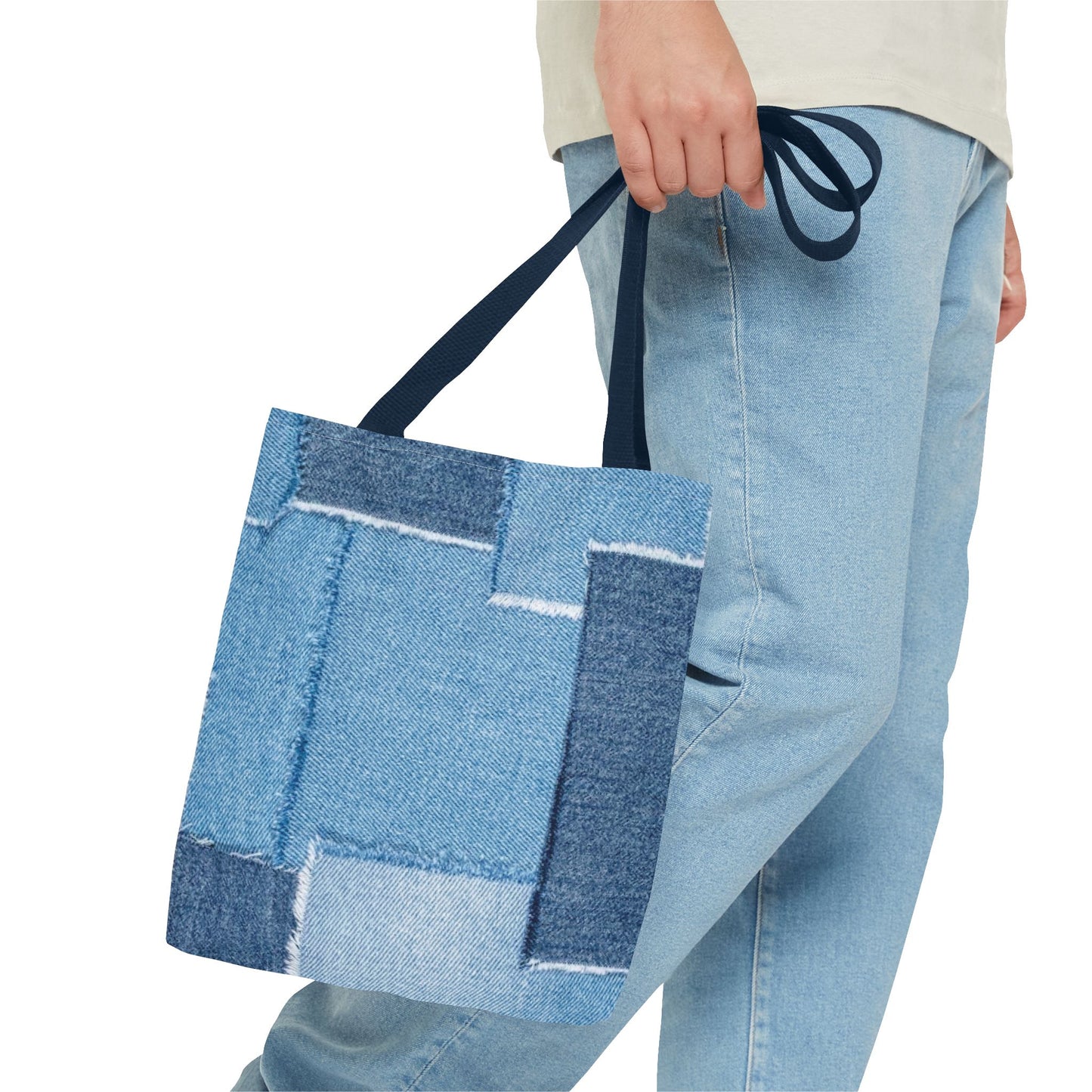 Denim Canvas Bag, Tote Bag Denim - PPU BEST
