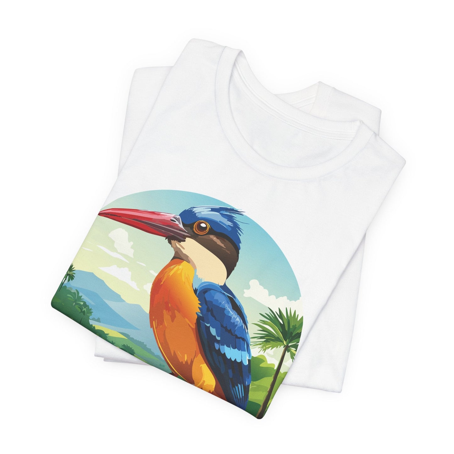 Unisex Animal Shirt With Art Design Featuring Wild Animals Jersey Short Sleeve Tee