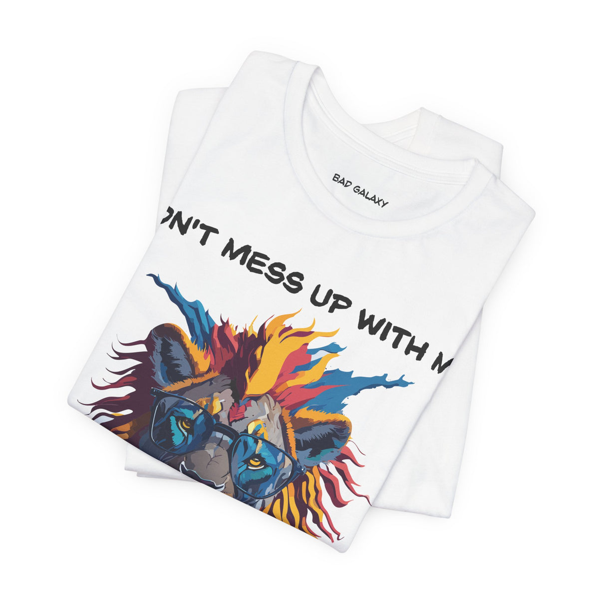 Animal Graphic Unisex Cotton Bella+Canvas Tee with Art Design b6
