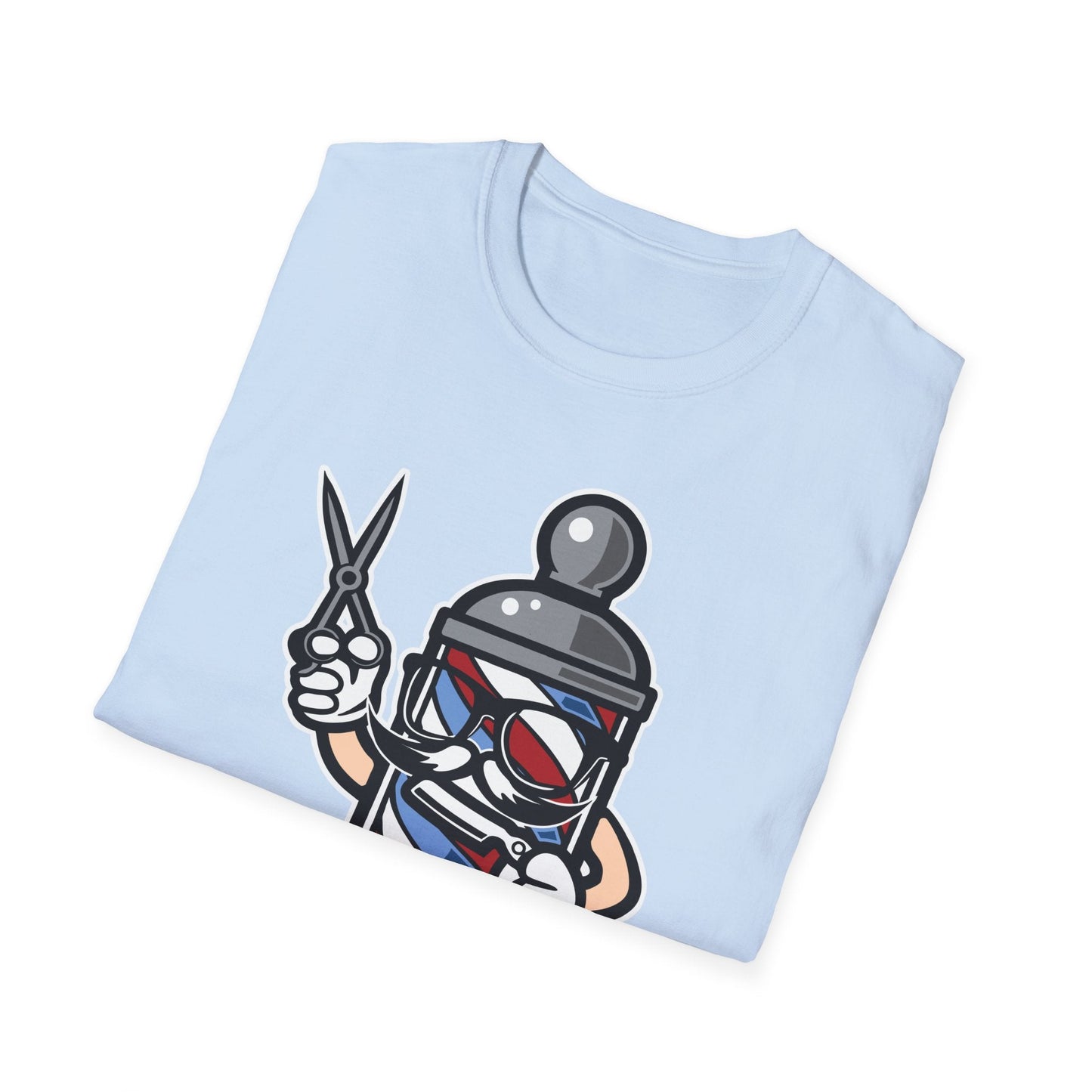 Cartoon Animation T Shirt Unisex Funny Tee Cotton Gildan Softstyle 64000 Comfortable Wear