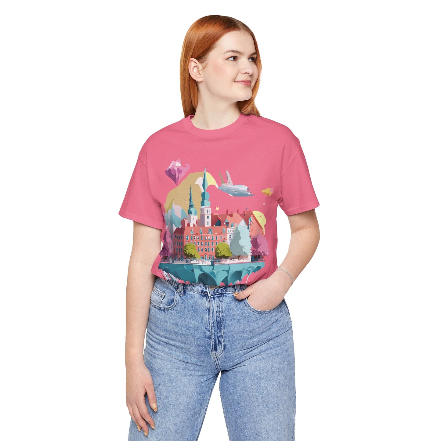 Germany Tourist Shirt Unisex Graphic Tee Vintage Inspired Art By Adelpha Premium Design