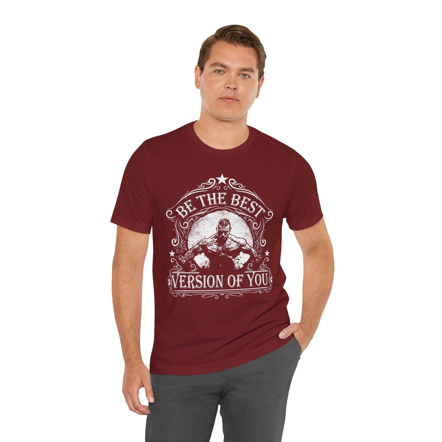 Be The Best Version Of You T-Shirt Motivational Fitness Tee