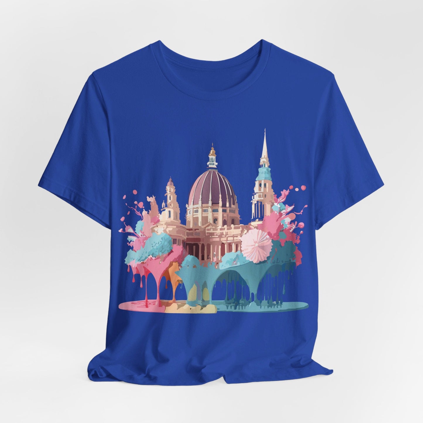 Tourist Shirt With Vienna Graphic Tee Unisex Short Sleeve Art Design Adelpha Vintage Artwork