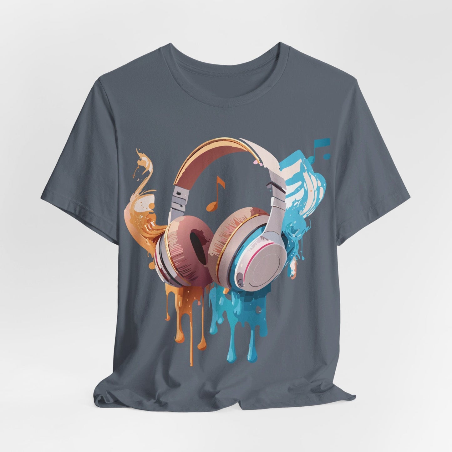 Adelpha Music T Shirt Unisex Graphic Tee Vintage Inspired Artwork Short Sleeve Premium