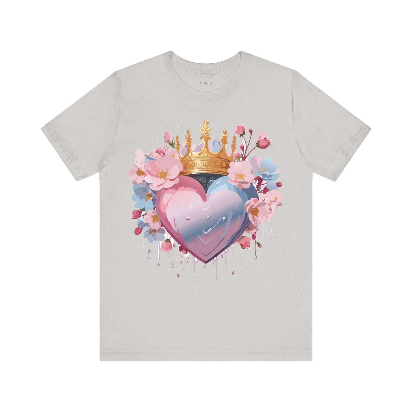 Valentine Graphic Tee Unisex Jersey Short Sleeve Adelpha Vintage Inspired Artwork