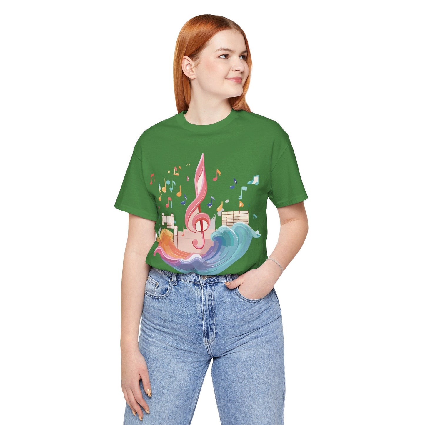 Adelpha Music Graphic T Shirt Unisex Short Sleeve Tee Vintage Inspired Art Design Premium