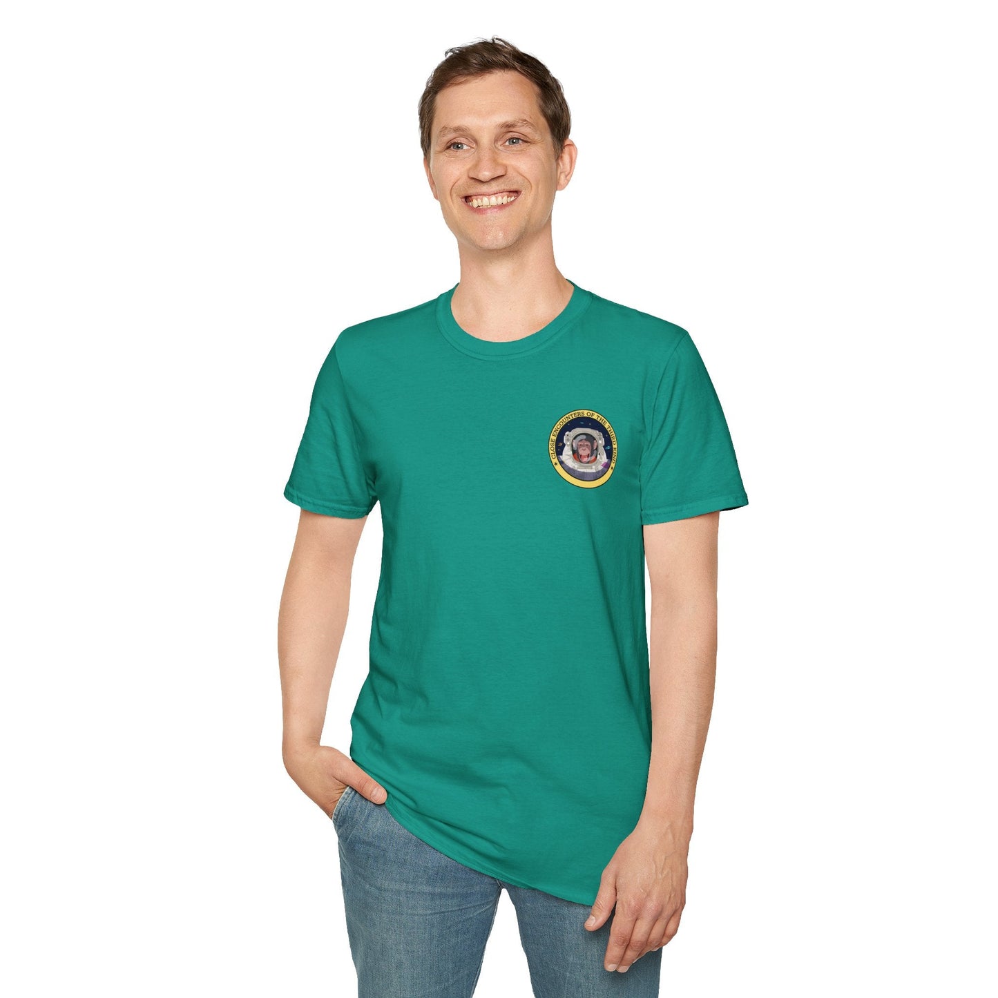 Funny T Shirts UFO Tees Funny Aliens Shirt Small Logo  8
