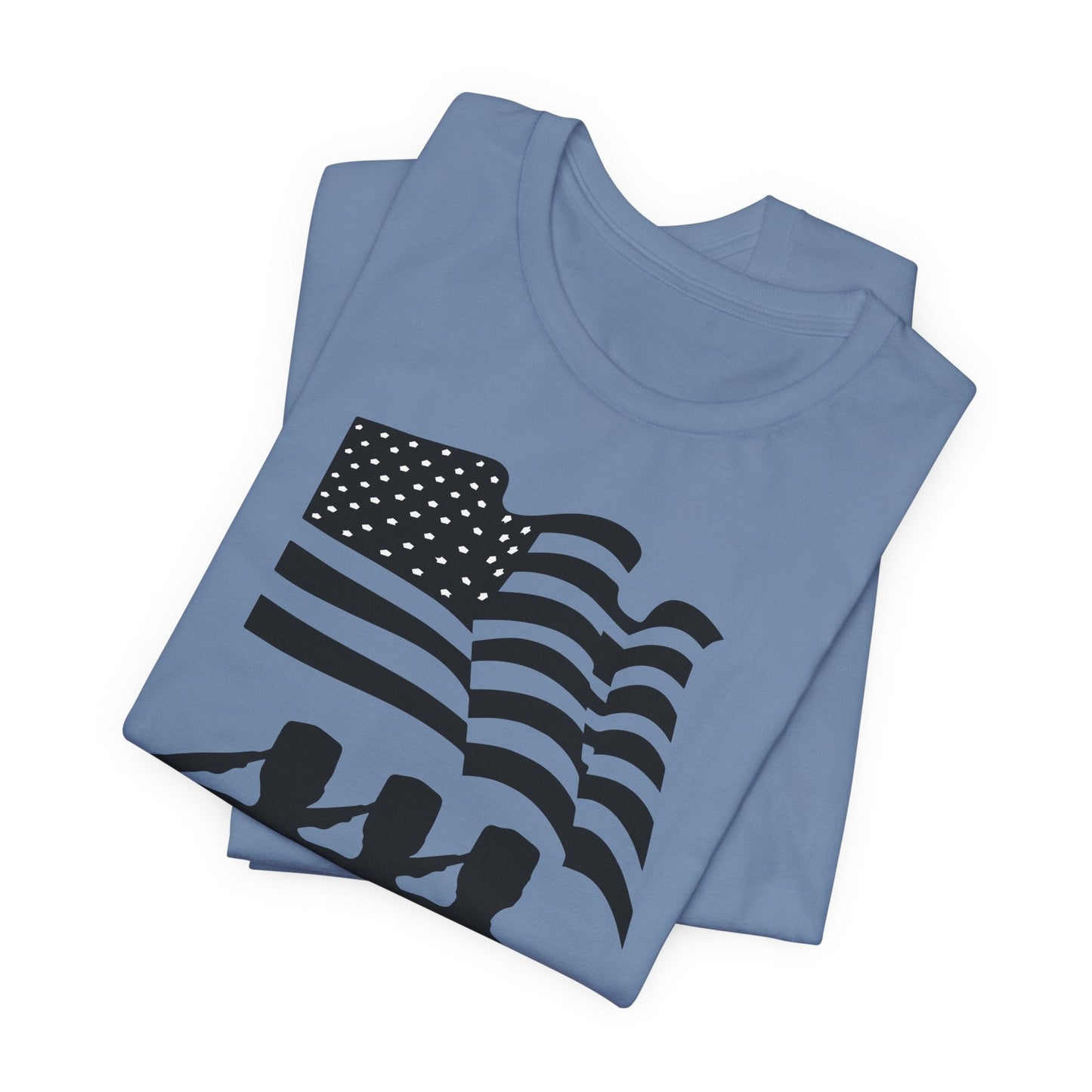 Army Veteran Patriotic Graphic Design Unisex Cotton T-Shirt v51