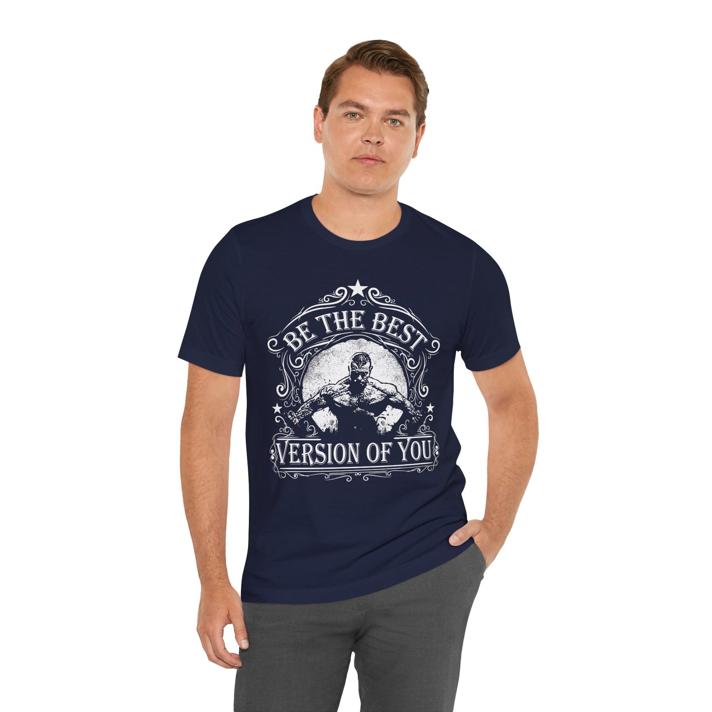 Be The Best Version Of You T-Shirt Motivational Fitness Tee