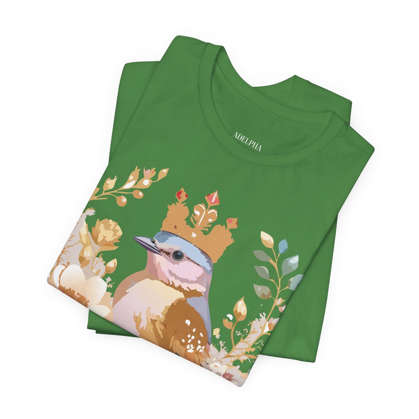 Medallion Graphic Tee Unisex Art Design Adelpha Vintage Inspired Short Sleeve Tee