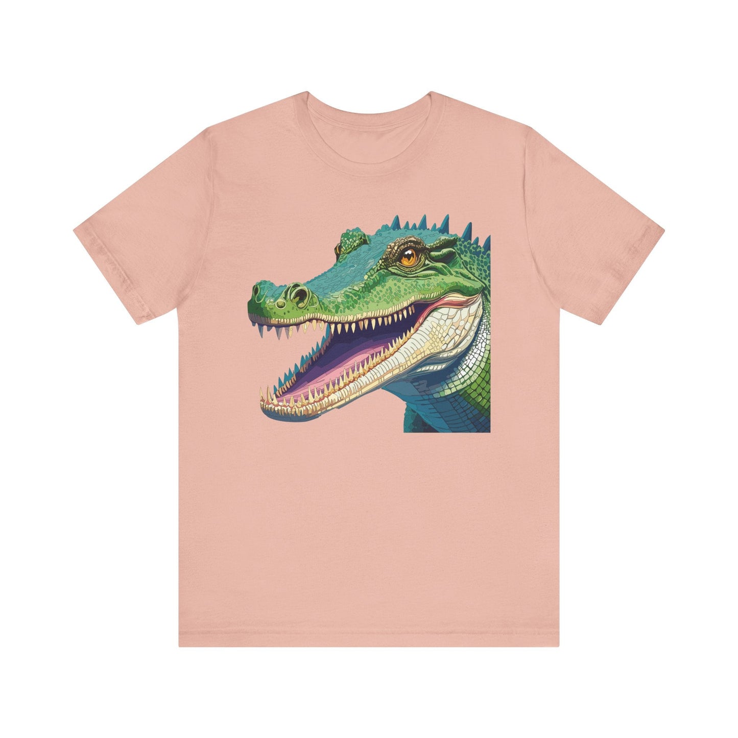 Unisex Animal Tee Shirt With Animals Art Design Wild Animals Jersey Short Sleeve
