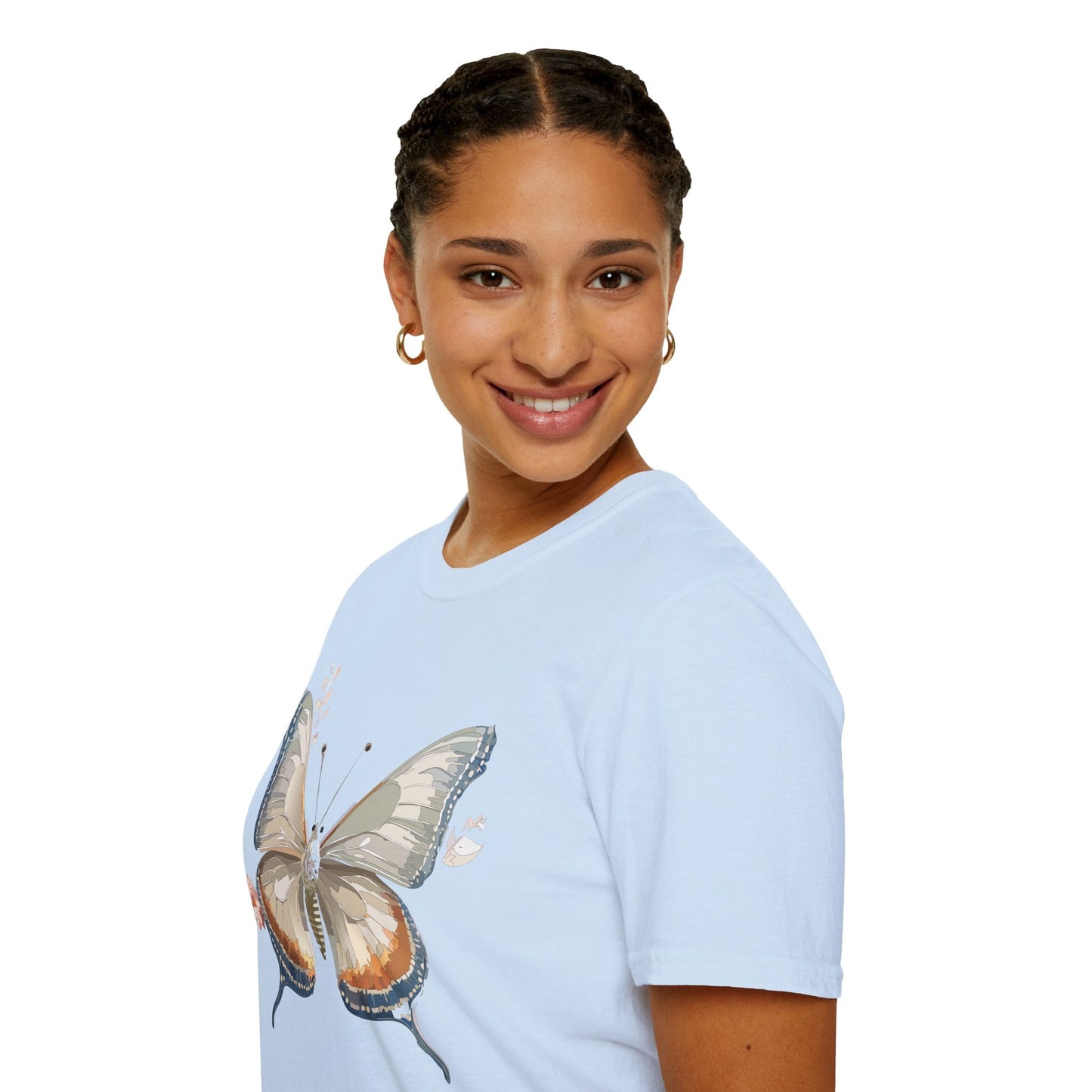 Butterfly Shirt Unisex Softstyle T Shirt Gildan 64000 Monarch Butterfly Tee Everyday Comfort
