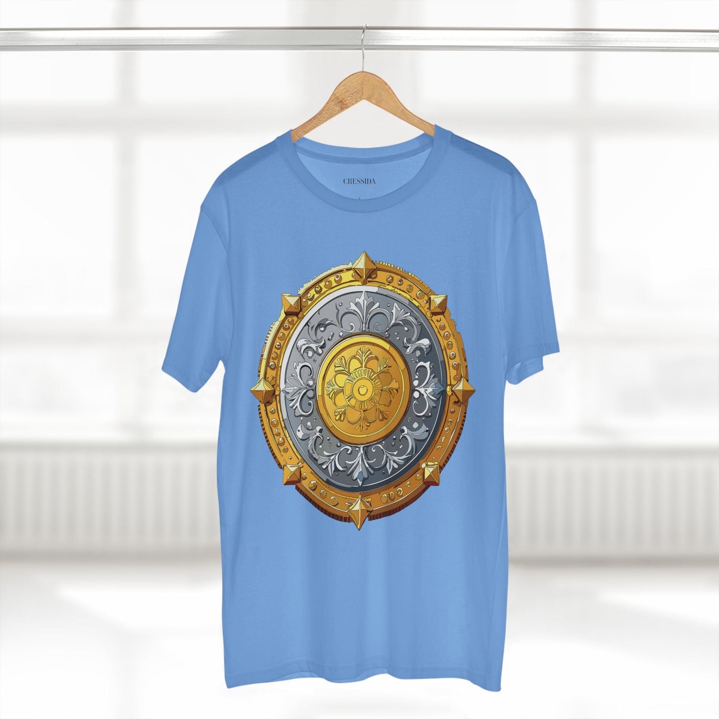 Antique Gold Coin Graphic Design T-Shirt Unisex 100 Cotton With Golden Print Artwork Tee 22