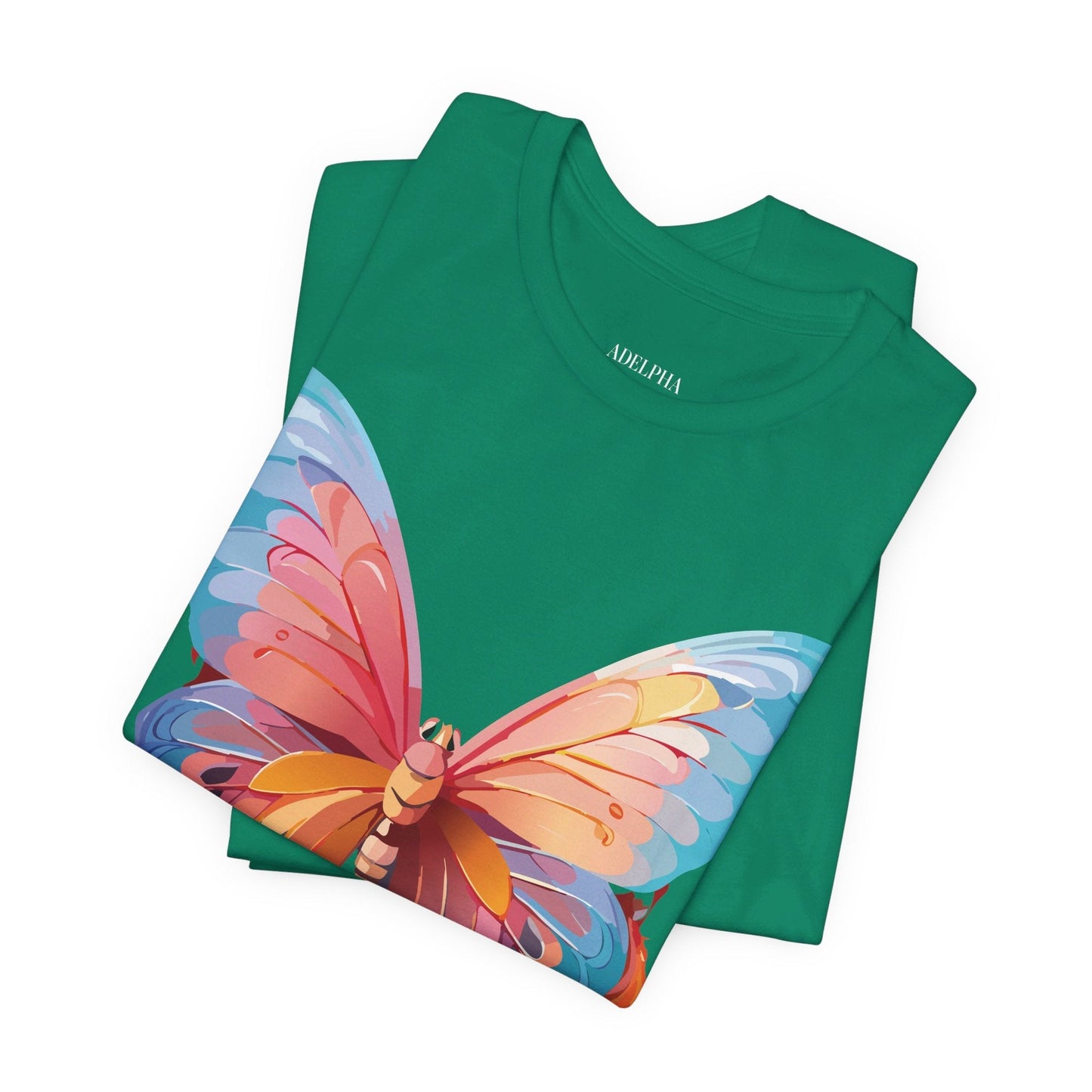 Butterfly Graphic Tee Adelpha Unisex Short Sleeve Design Tee