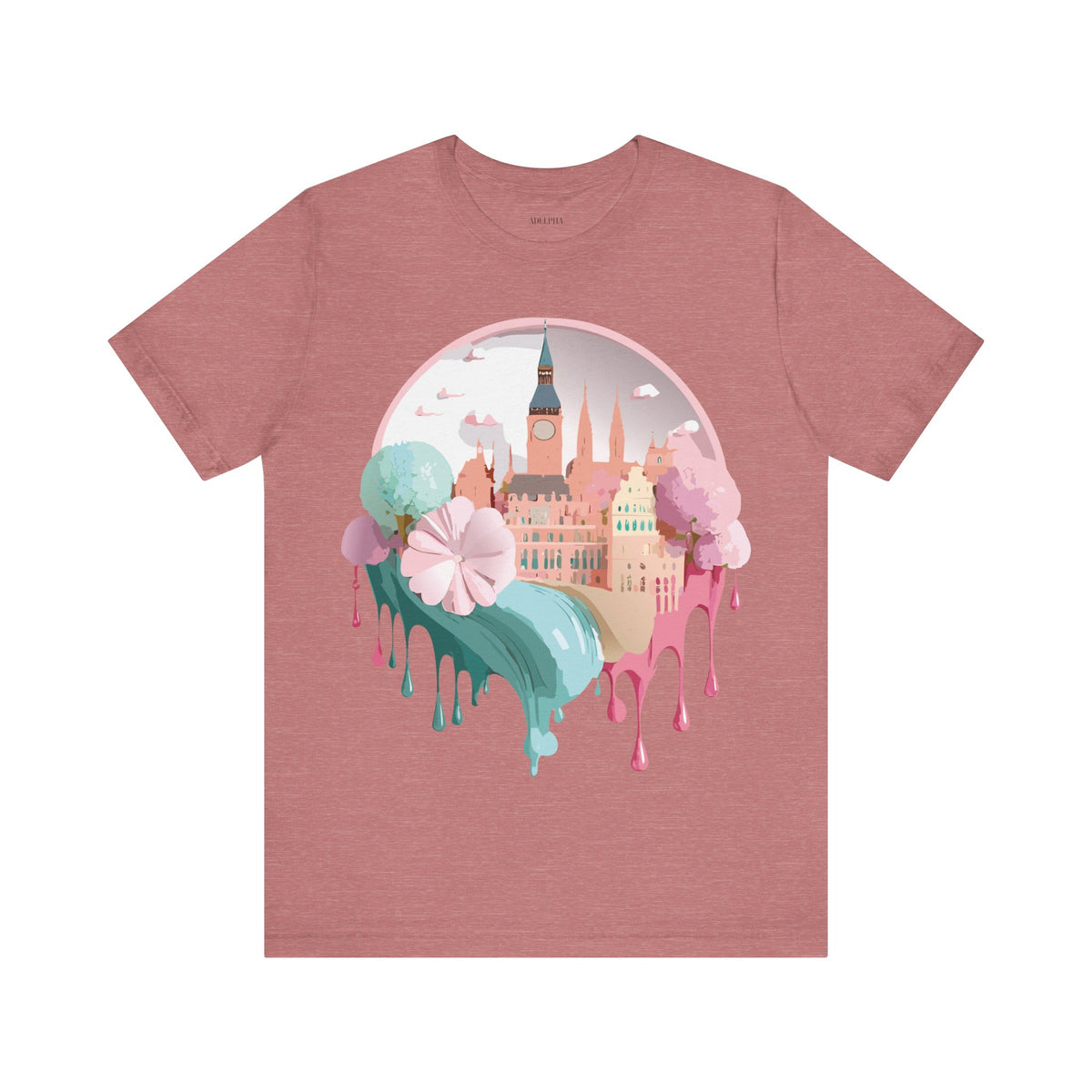 Unisex Cotton Bella+Canvas Tee with Prague