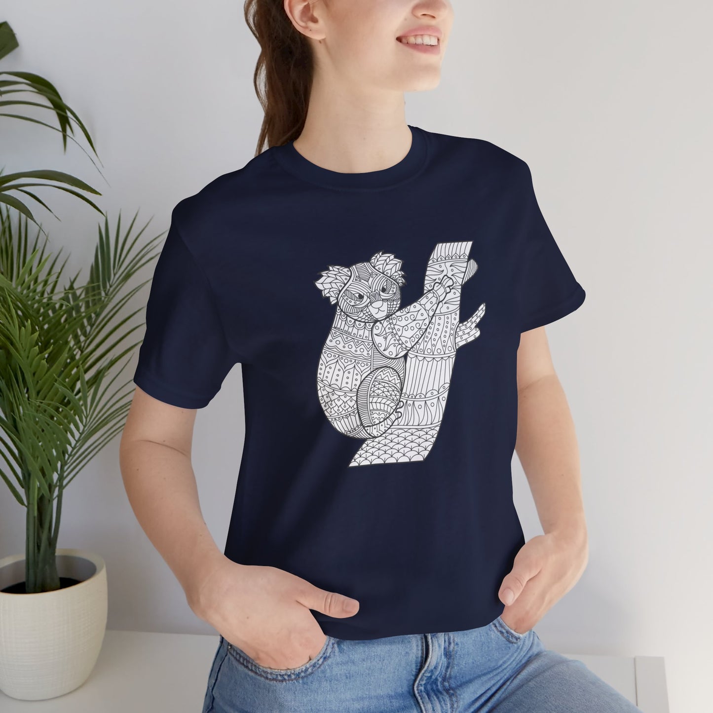 Tee-shirt unisexe avec imprimé animaux 