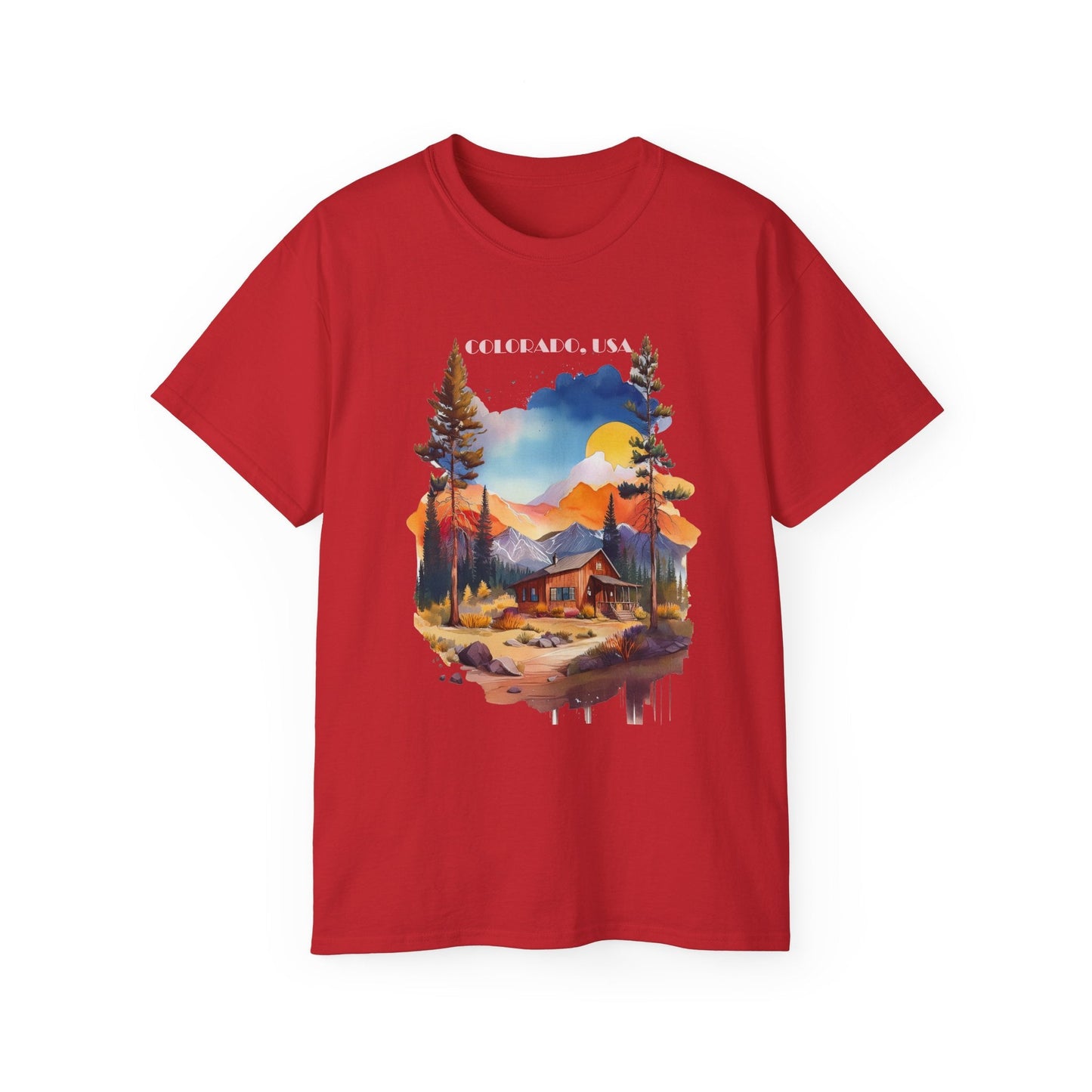 Colorado Graphic Unisex Cotton T‑Shirt 2