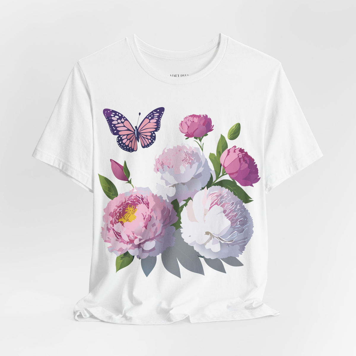 Floral Graphic Tee Shirt - Bella+Canvas Unisex 100 Cotton 39
