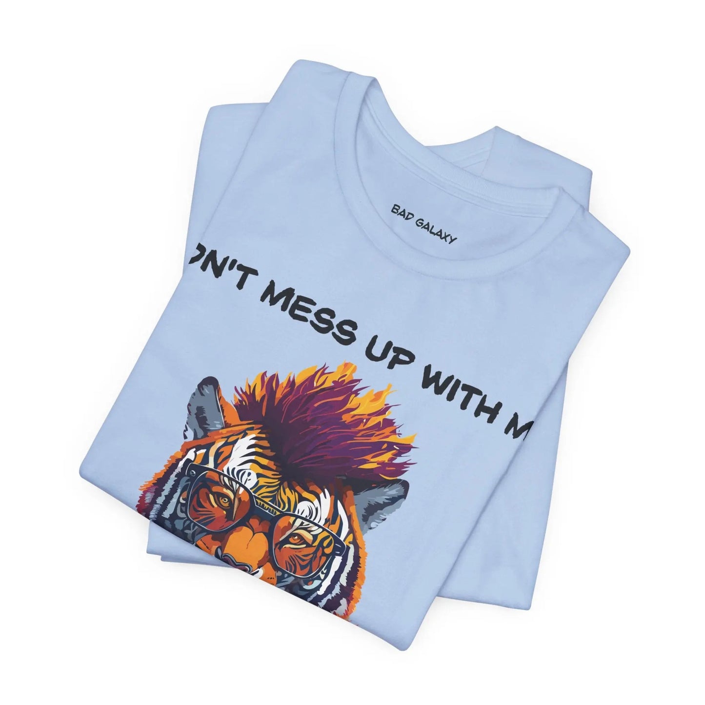 Bad Galaxy Animal T Shirt Cotton Comfort Eco Friendly Inks Printed In USA Free Shipping