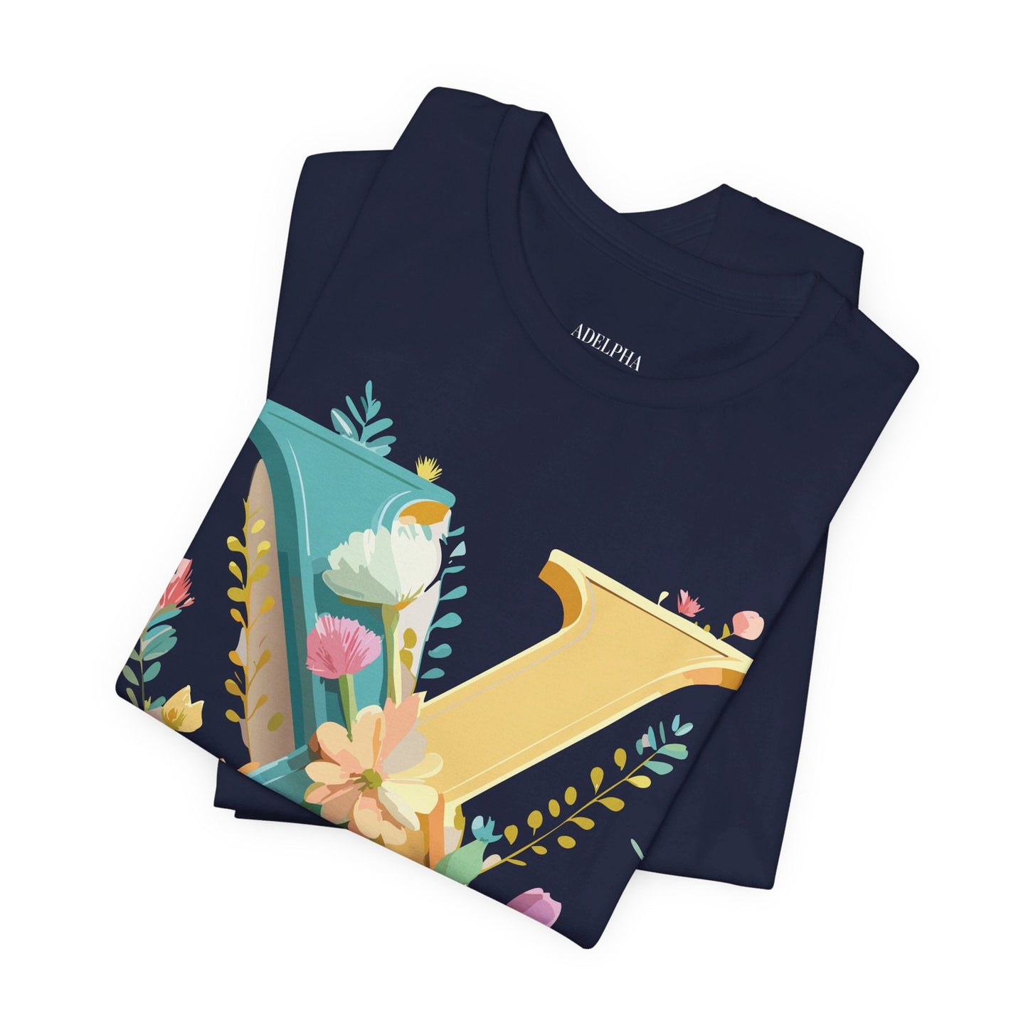 Letter X Shirt Unisex Graphic Tee Adelpha Vintage Inspired Artwork Short Sleeve Edition