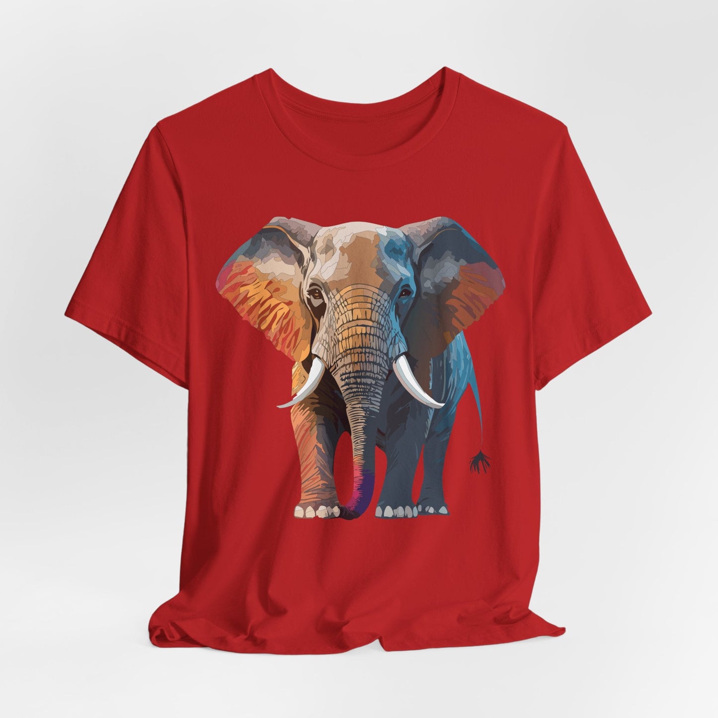 Unisex Animal Shirt With Animals Art Design Graphic Tee Short Sleeve Wild Animals